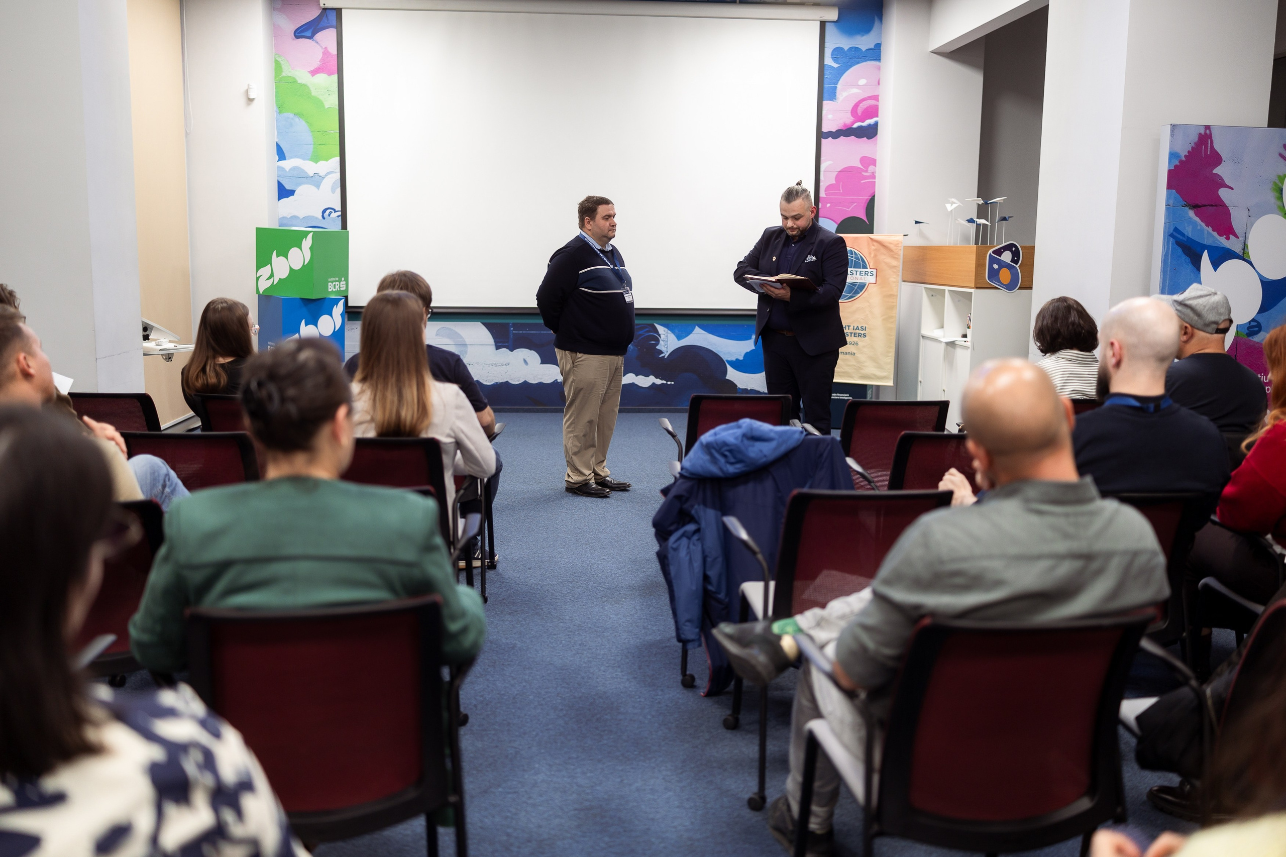 Toastmasters. Marius Ciocan