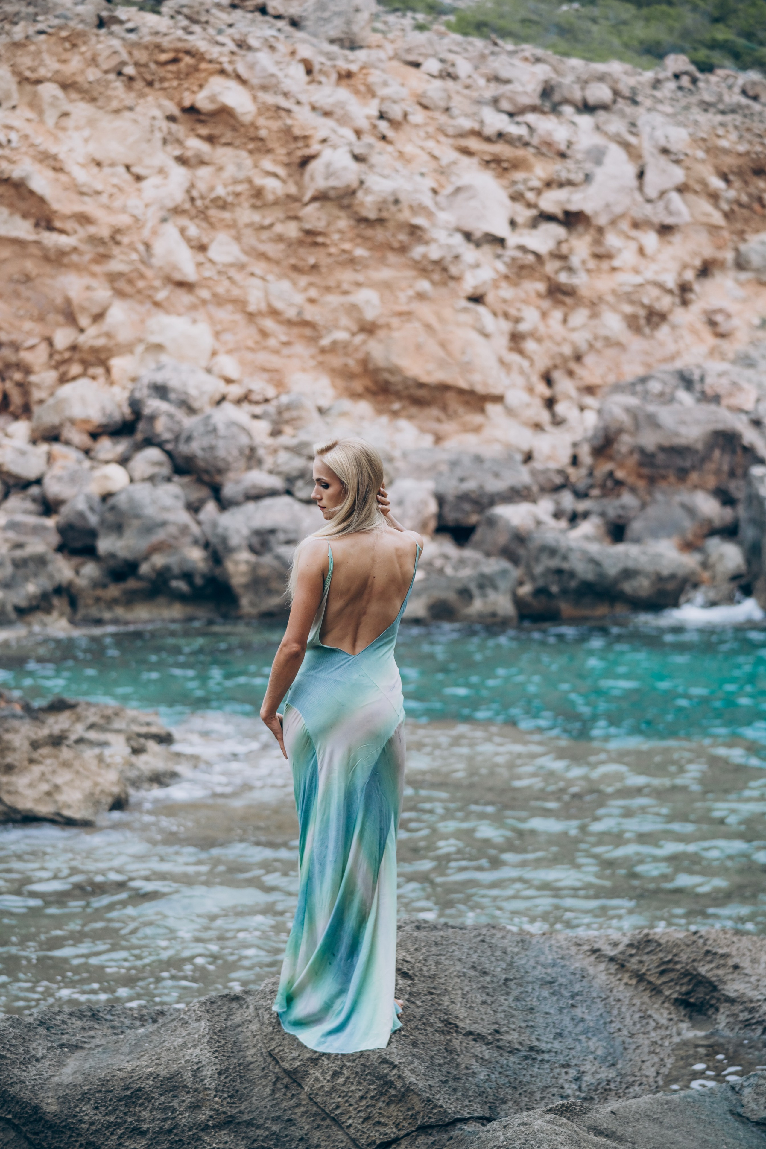 Transformational female photo session. Photographer in Mallorca