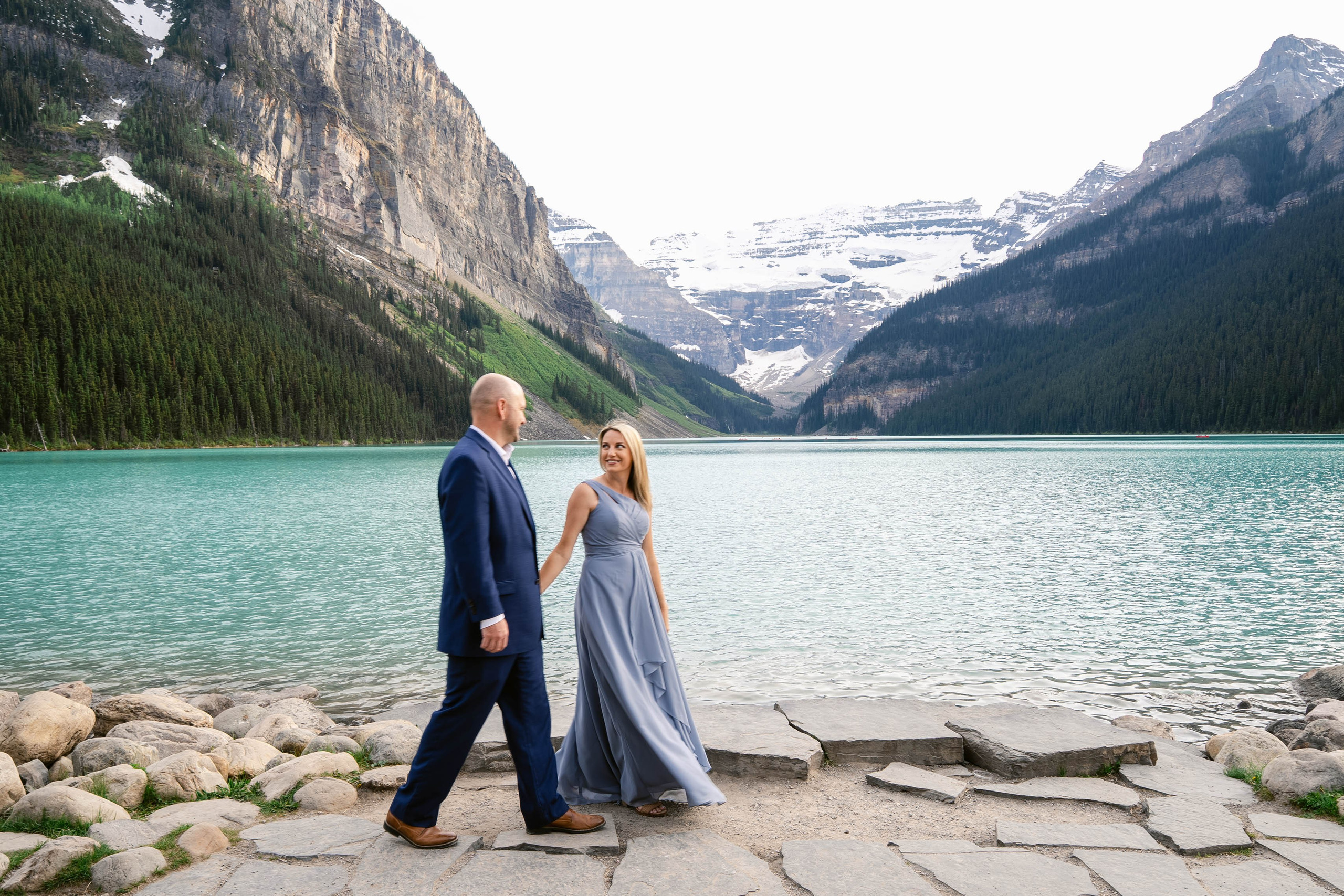 Lake Louise — Lina & Eric. Ching Li Photography