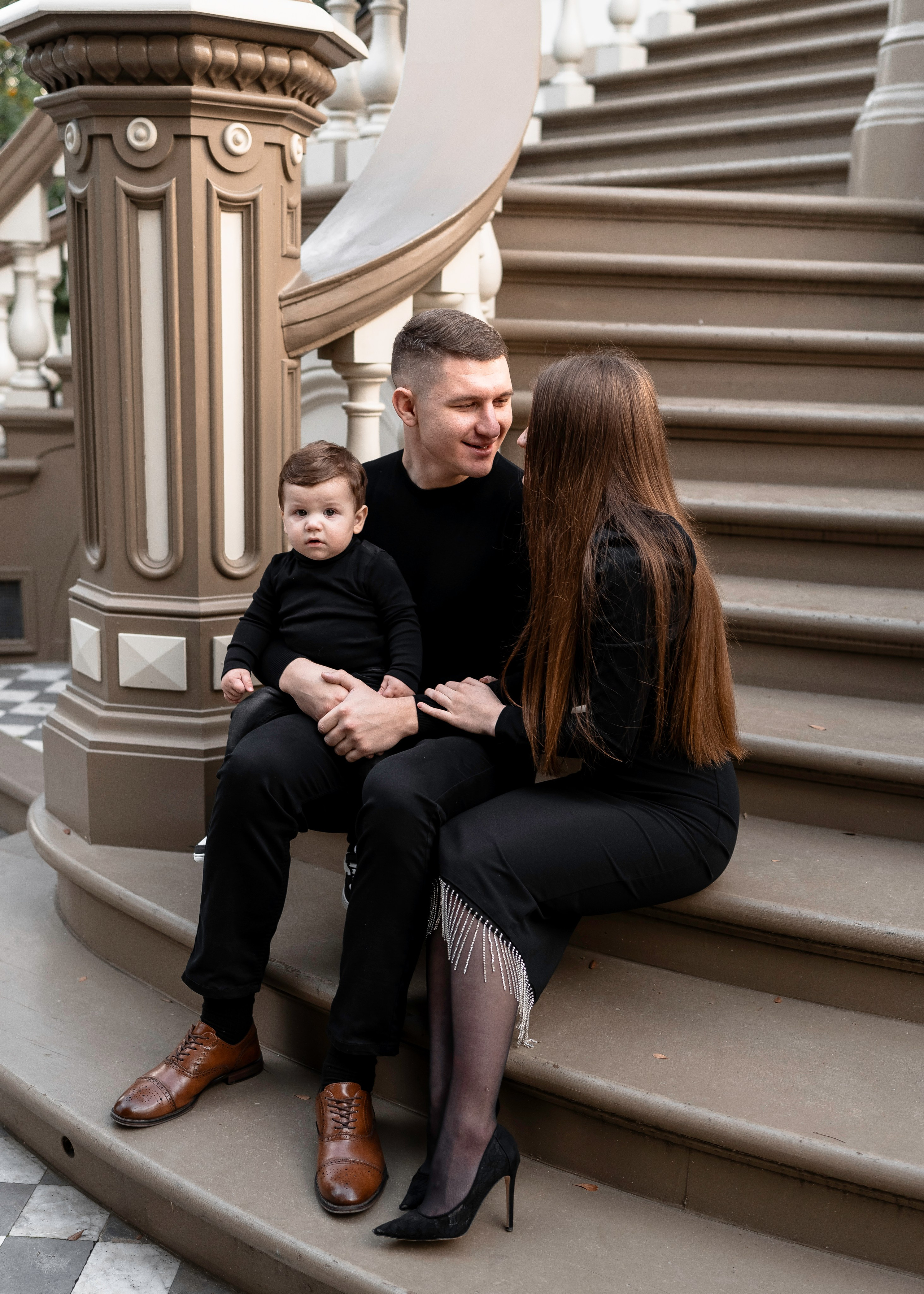 Artem, Nadia & Elisha. Family photographer in Sacramento | Sofia Pavenko