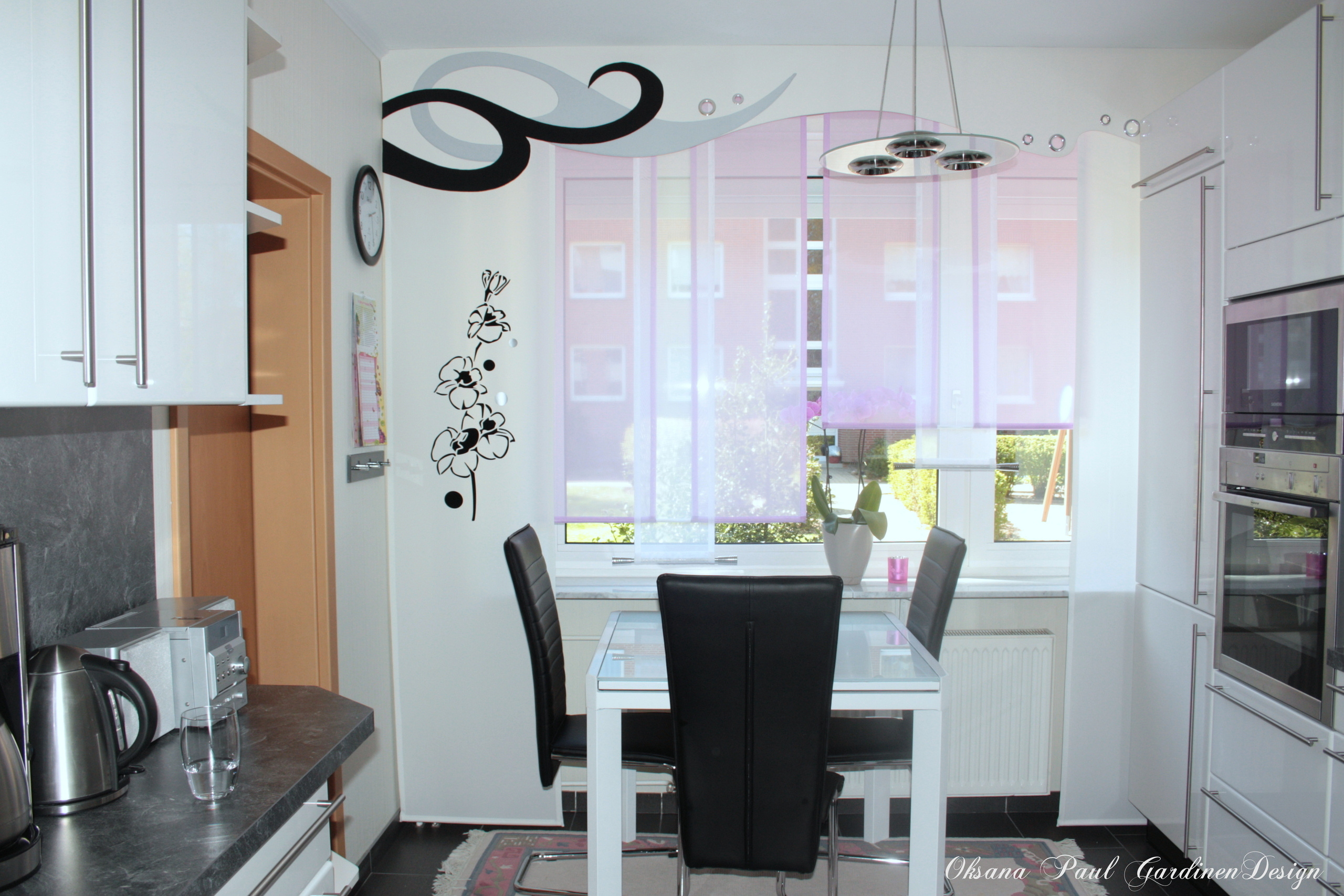 Кухня-столовая / Küche & Essbereich ➜. Oksana Paul-Gardinen-Design Oksana Paul ✧ Art of Gardinen & Textile Design ✧ Polymer Clay Art & Handmade Creatures