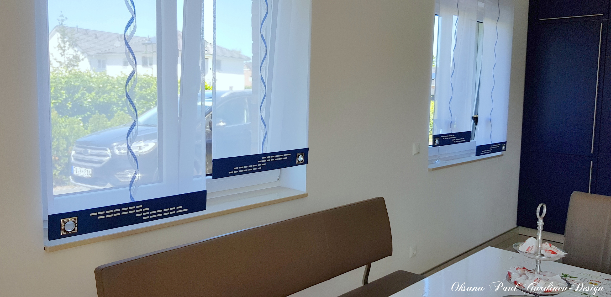 Кухня-столовая / Küche & Essbereich ➜. Oksana Paul-Gardinen-Design Oksana Paul ✧ Art of Gardinen & Textile Design ✧ Polymer Clay Art & Handmade Creatures