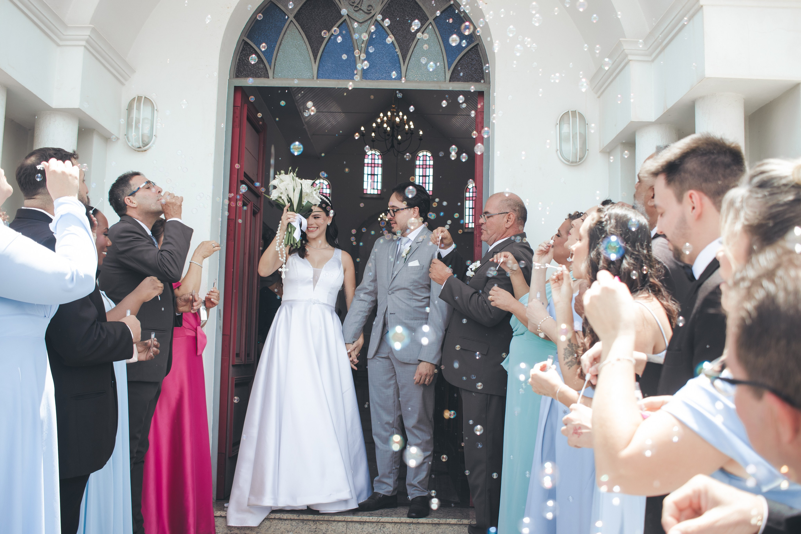 Maria Teresa e Vinicius — Religioso. Fotógrafa de casamento e festa infantis em Marilía, São Paulo