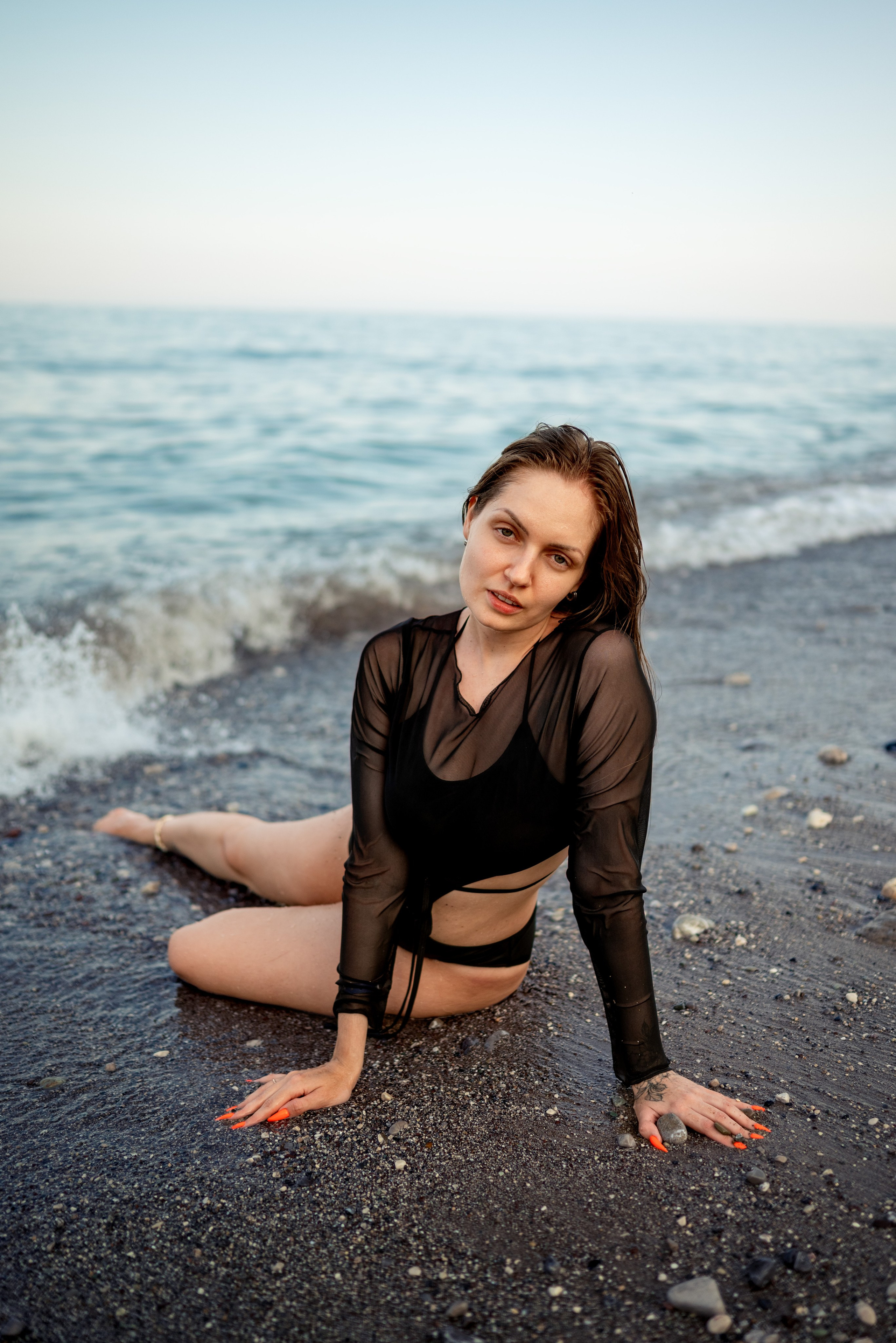 Фотосессия на диком пляже Бельдиби. Фотограф в Анталии, Кемере, Турции