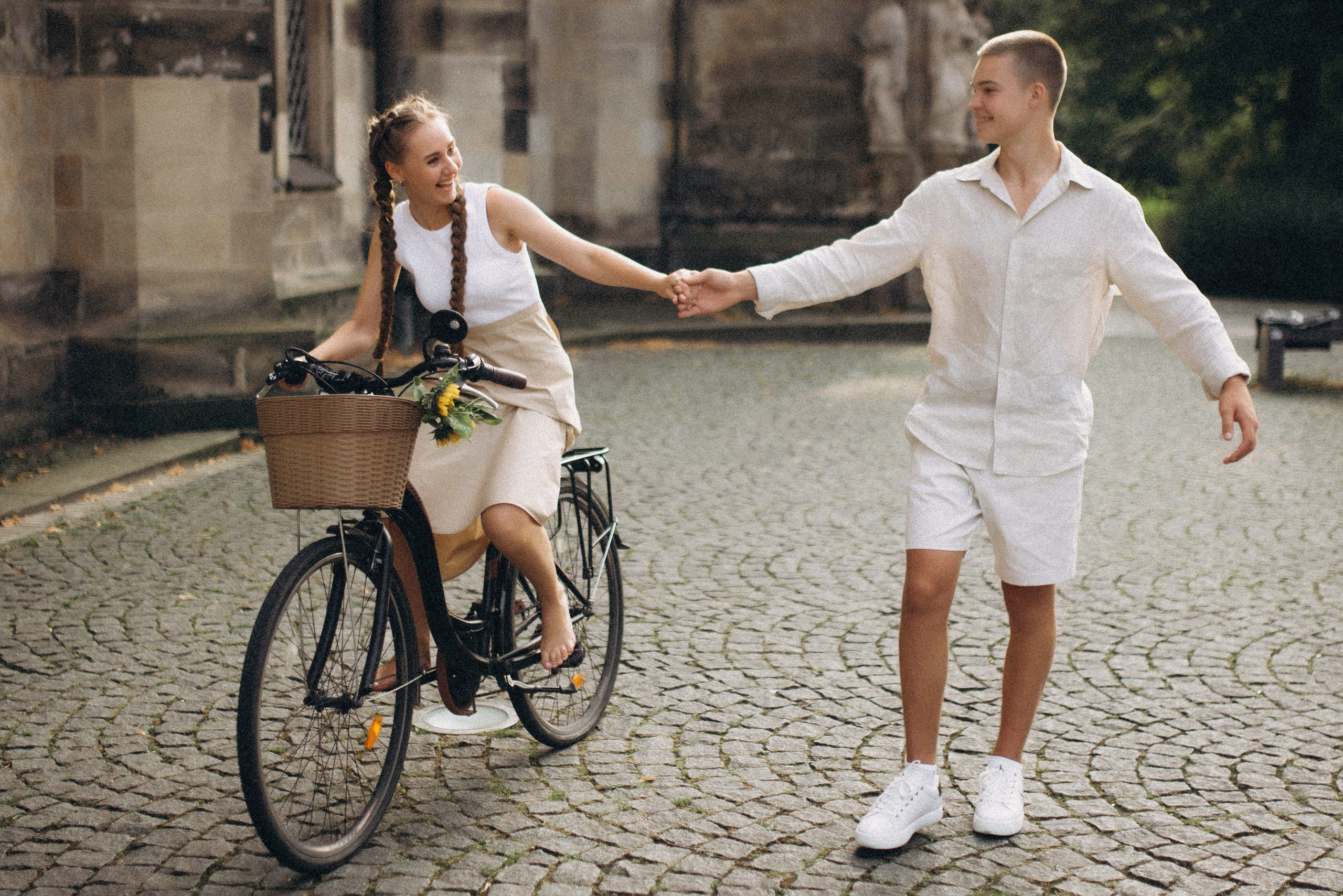Fahrradliebe. Семейный фотограф Лейпциг, Германия