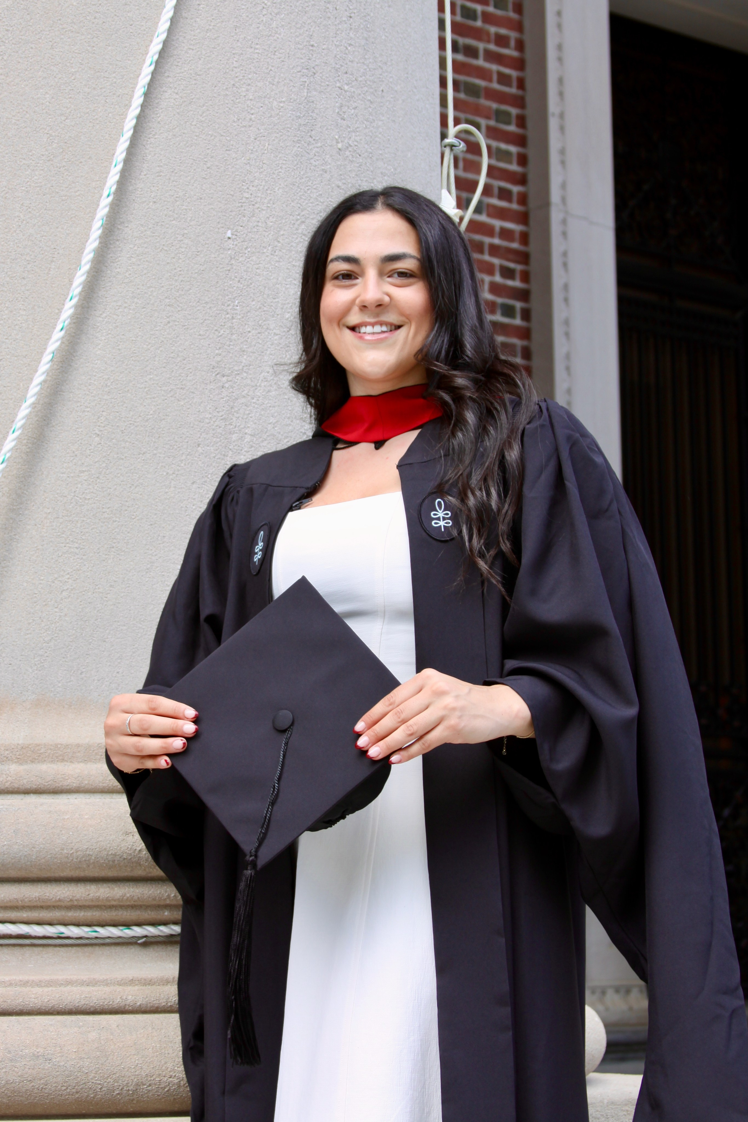Masters graduation with Talia (group shoot). Kelly Sang, graduation and portrait photographer in Boston