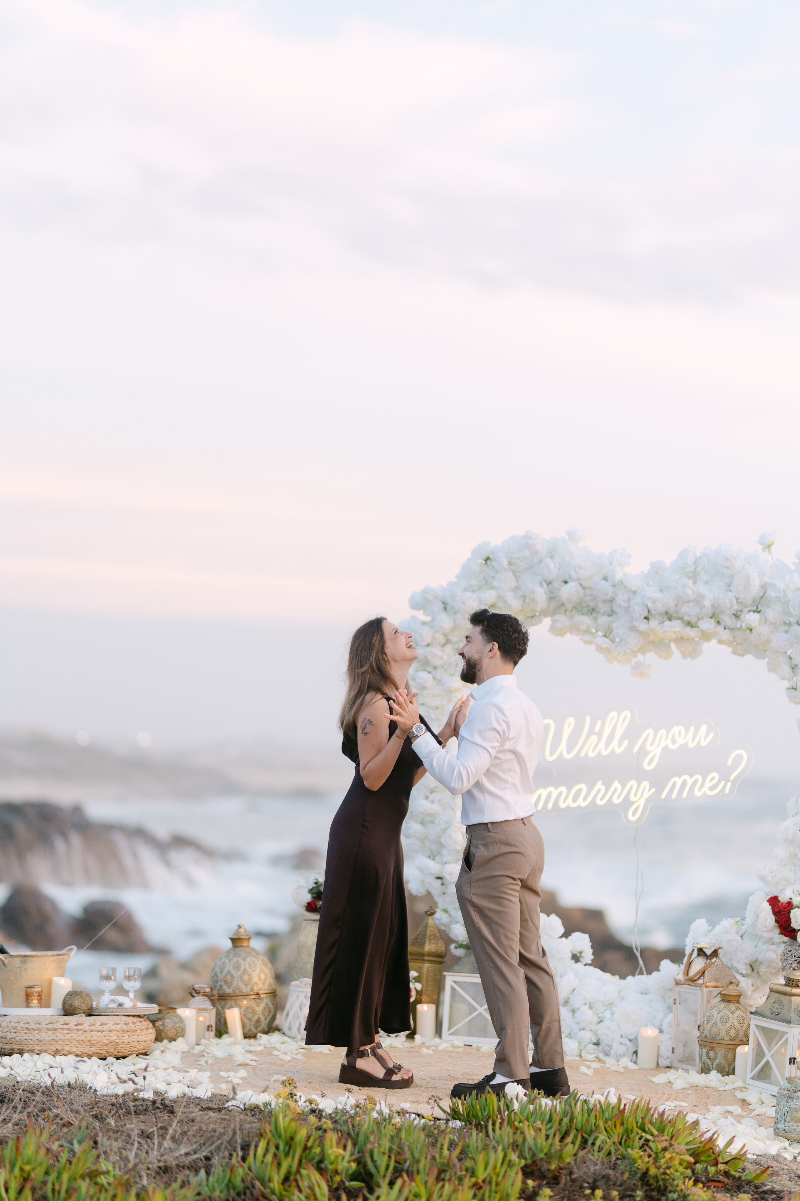 Wedding Proposal at the Beach. Davi Valente