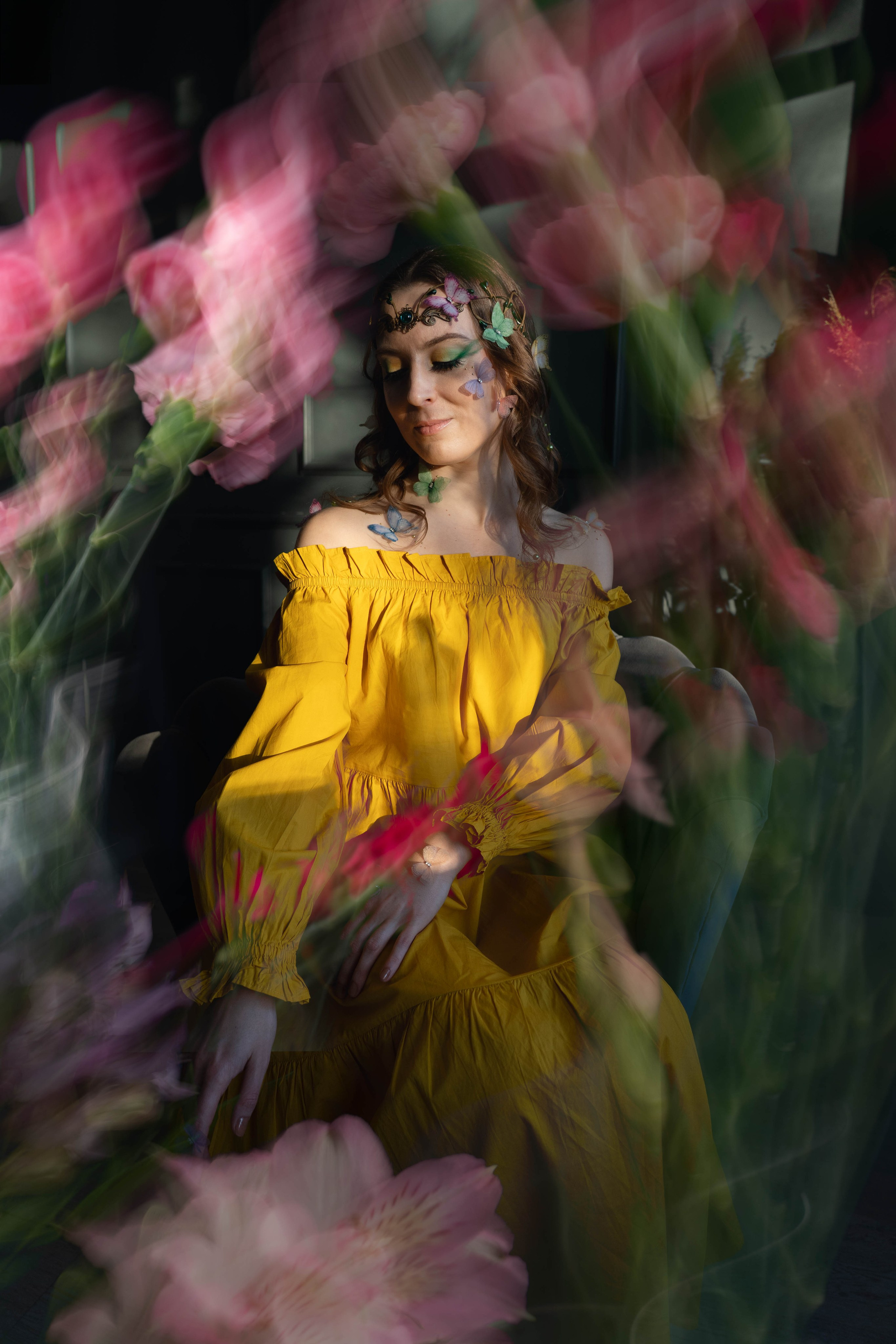 Elvina — drugeliai. Fotografija — Olga Bojarin