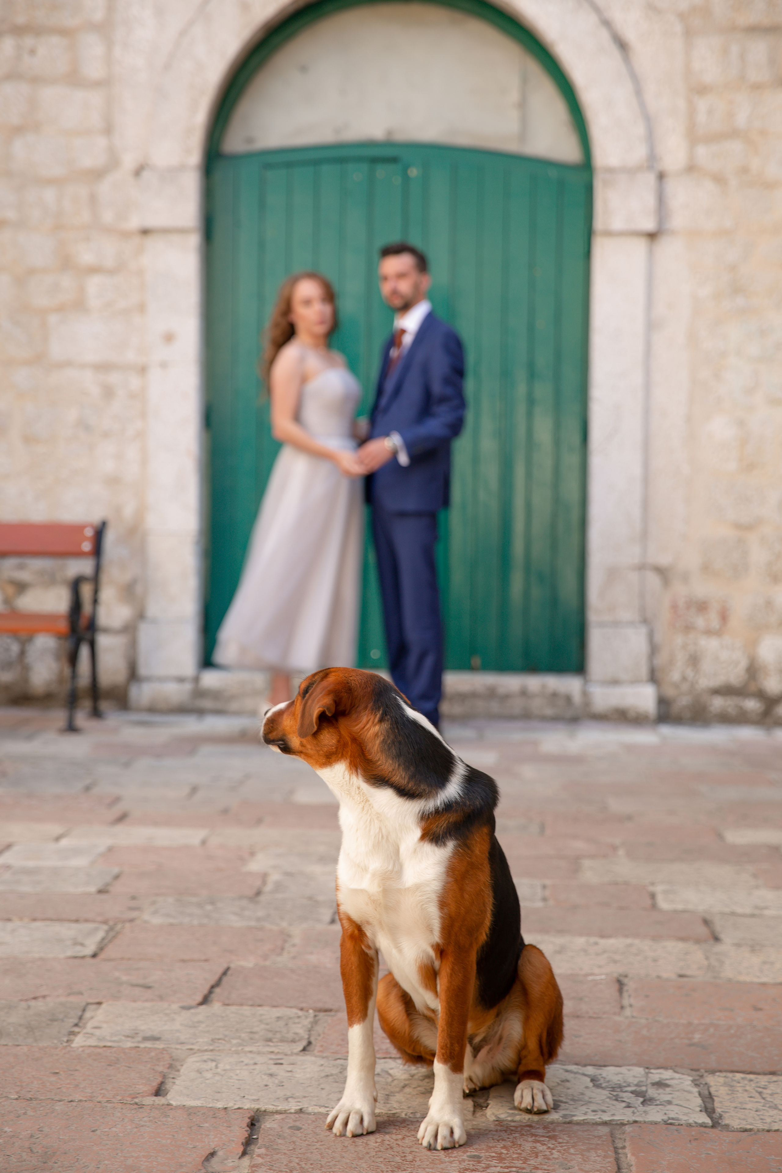 Свадебная фотосессия в Черногории - прогулка по старому городу Котор