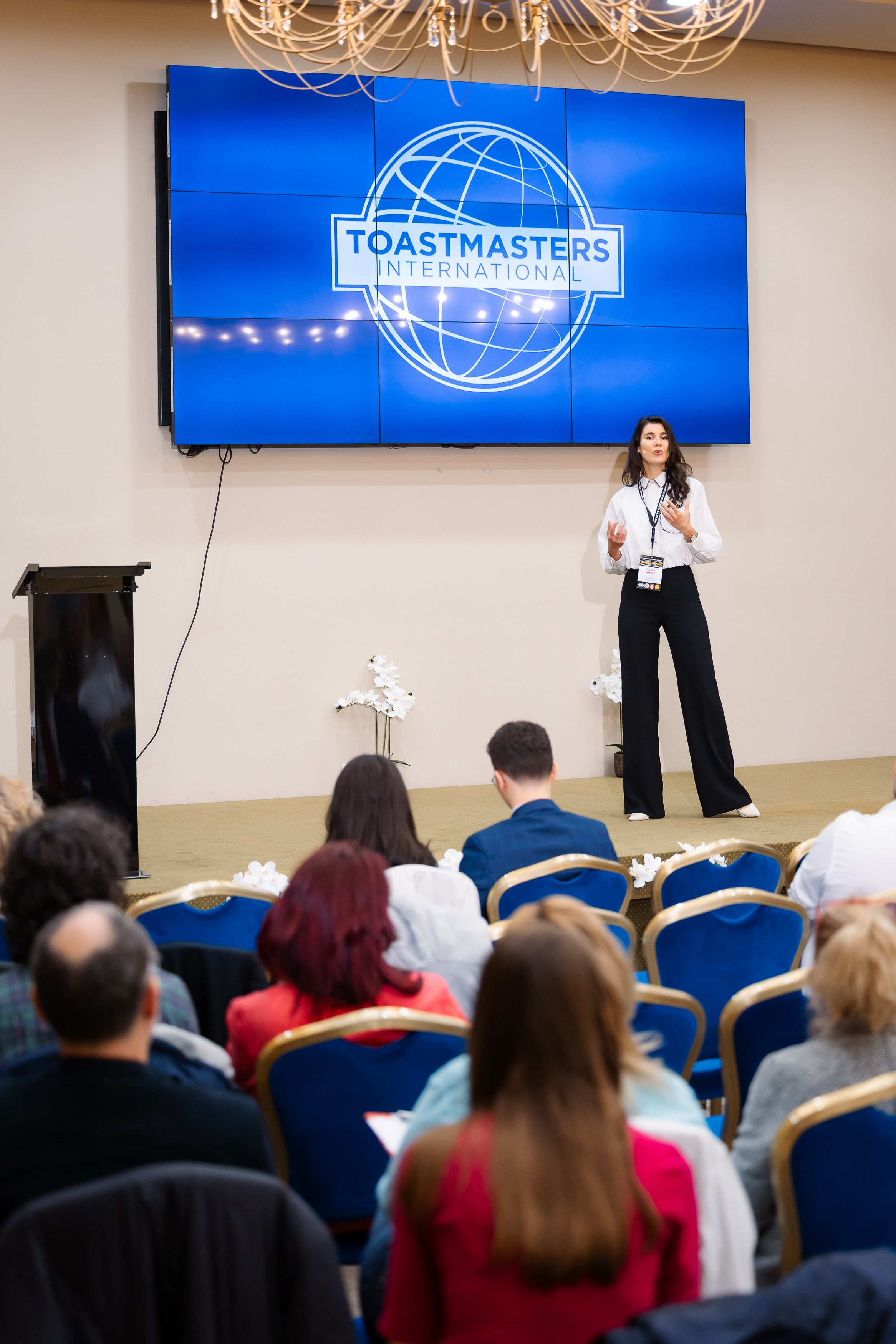 Toastmasters Conference. Marius Ciocan