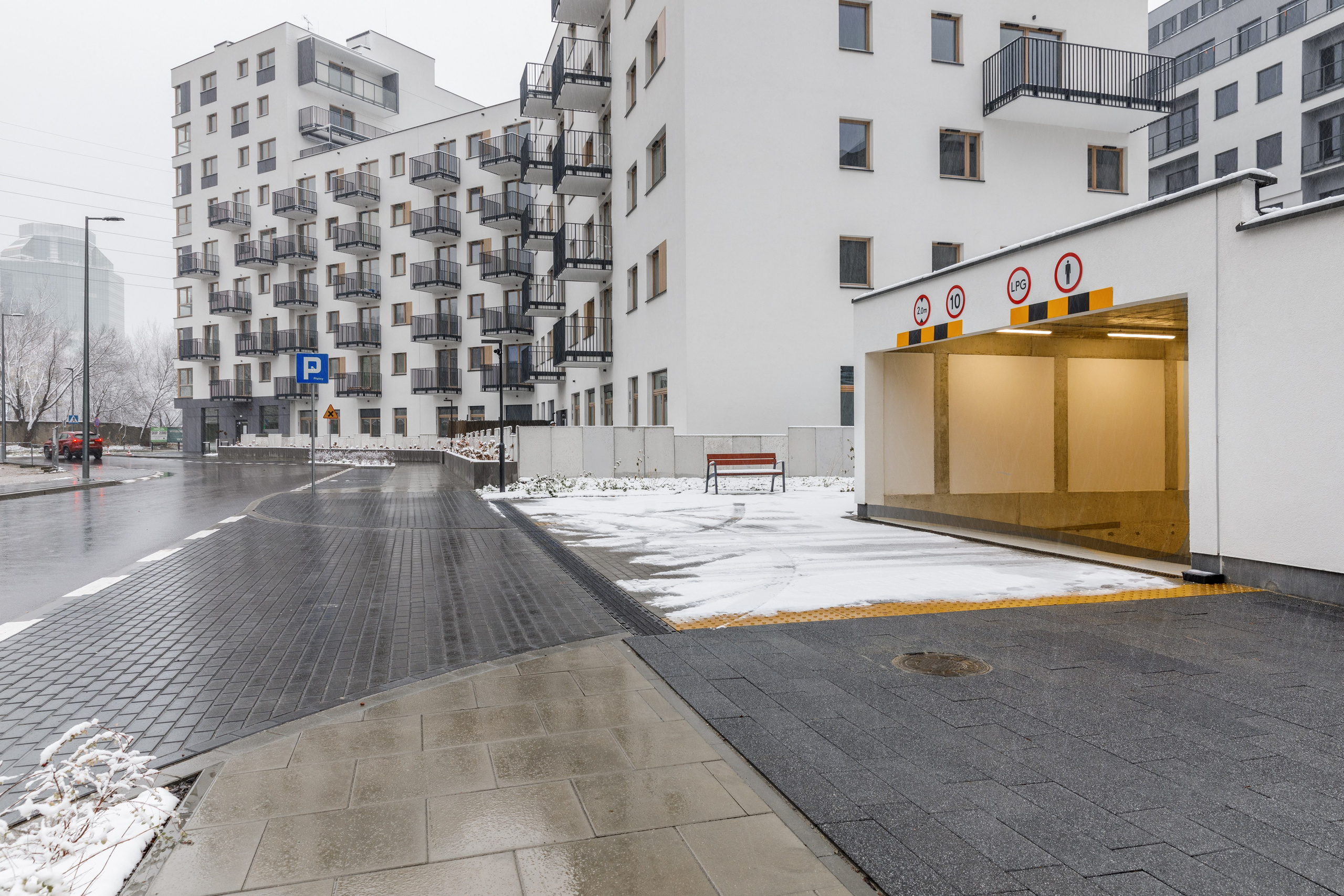 Warszawa Wola miejsce parkingowe. Fotograf Nieruchomości i Wnętrz