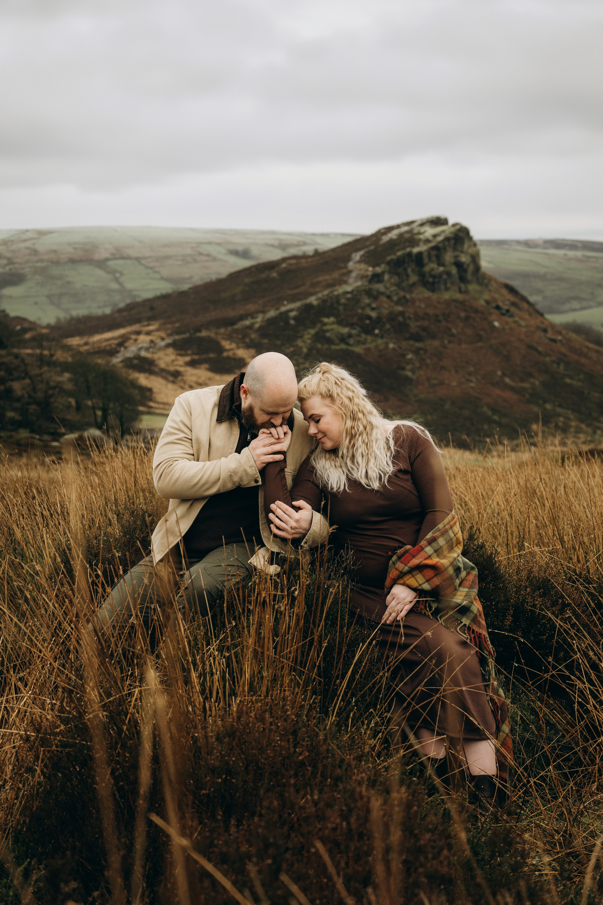 L & C in Peak District. Tania Gandrabur, photographer in West Midlands, England