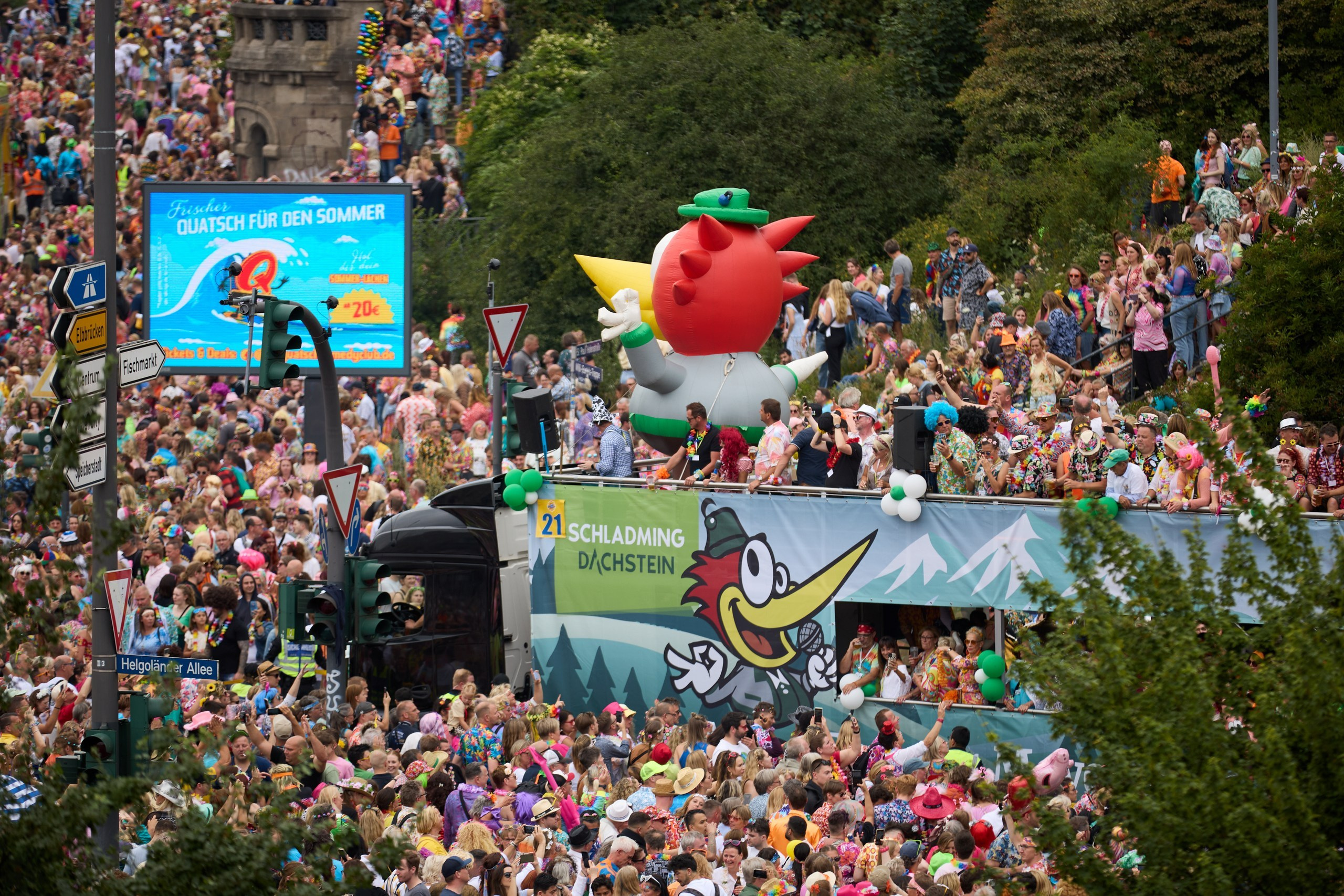 Eventfotografie Hamburg – Eventtechnik beim Schlagermove | Light-Control. Professionelle Videoproduktion und kreative Fotolösungen in Hamburg