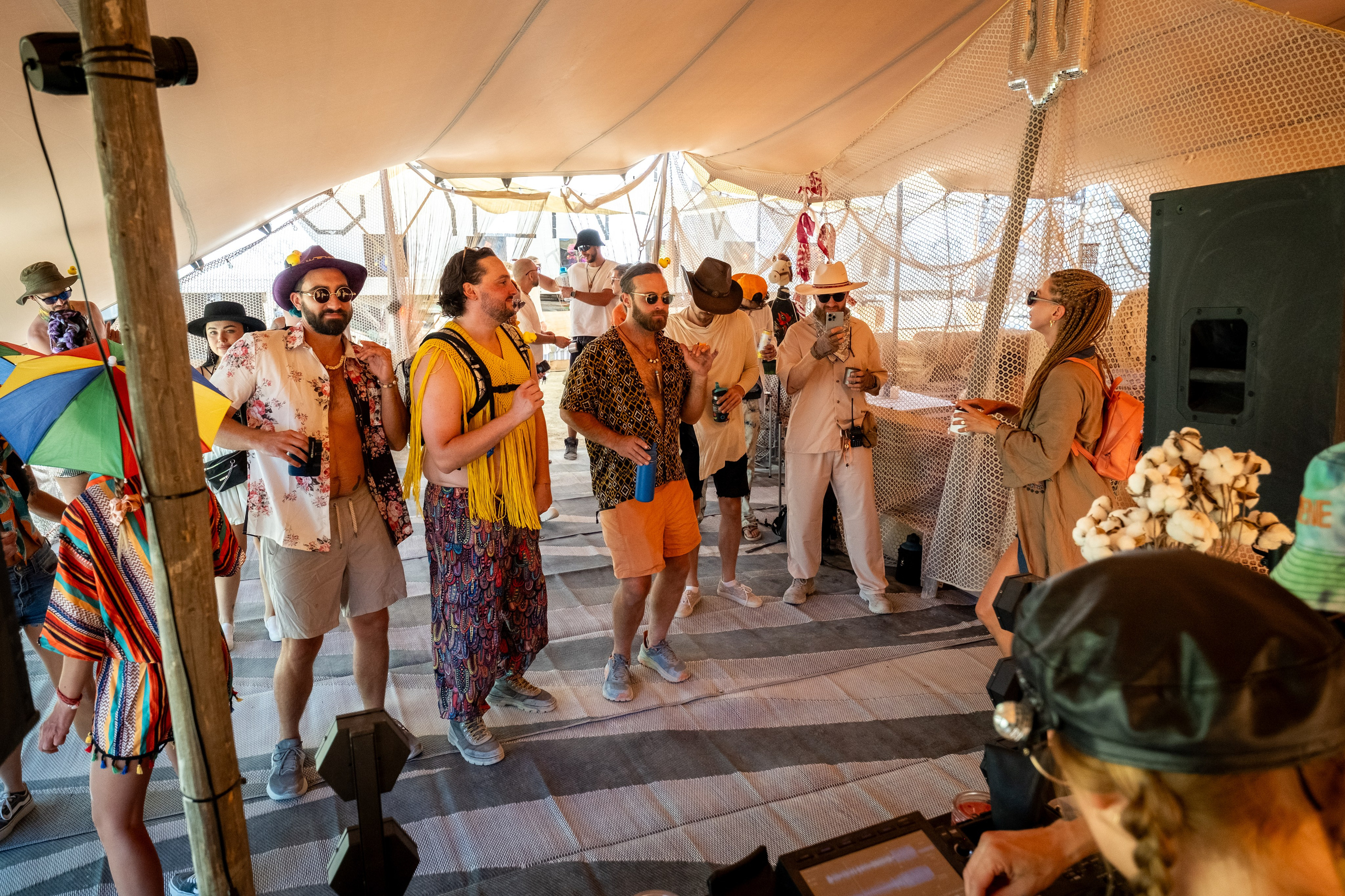 BURNING MAN 2024. Reportage concert portrait photography in the San Francisco Bay Area