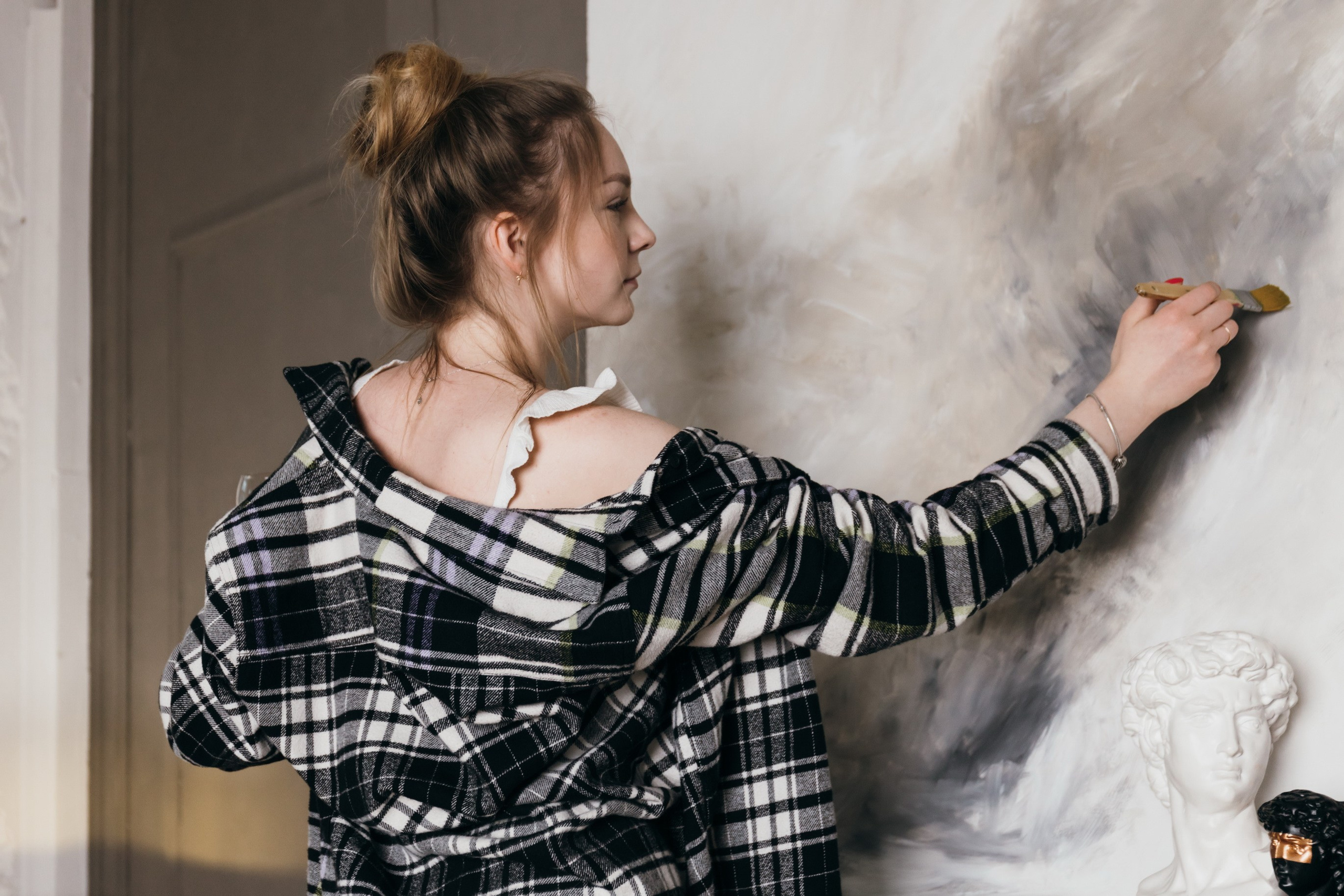 Алеся-фотосессия для художника. Фотограф Анна Кучерявая | Свадьбы и мероприятия в Дубае