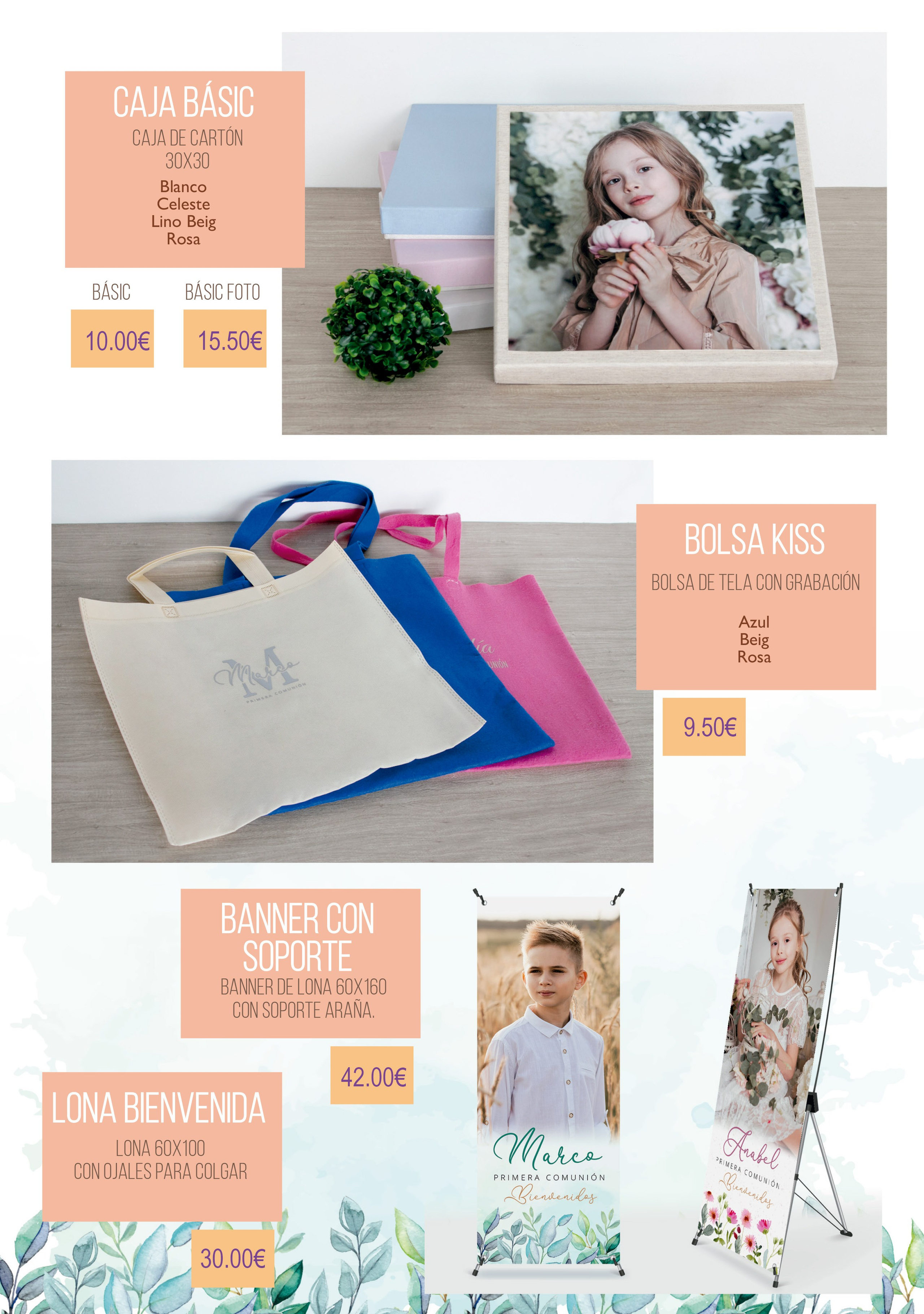 CatalogoComunion2026. Fotos con huella, fotografía de perros y mascotas en Sevilla