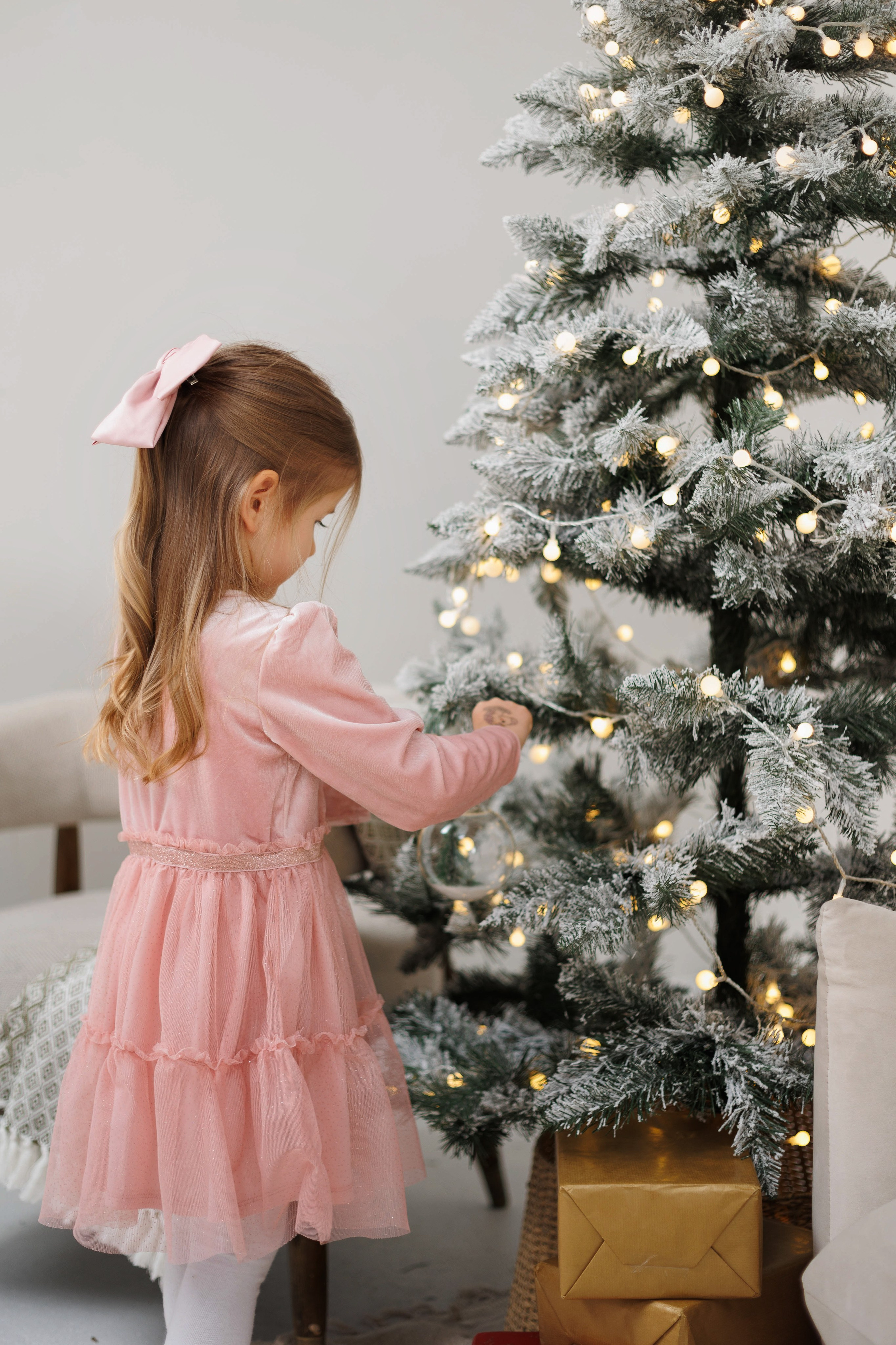 Новогодняя съёмка в студии. Семейный и детский фотограф в Вильнюсе Светлана Наумова