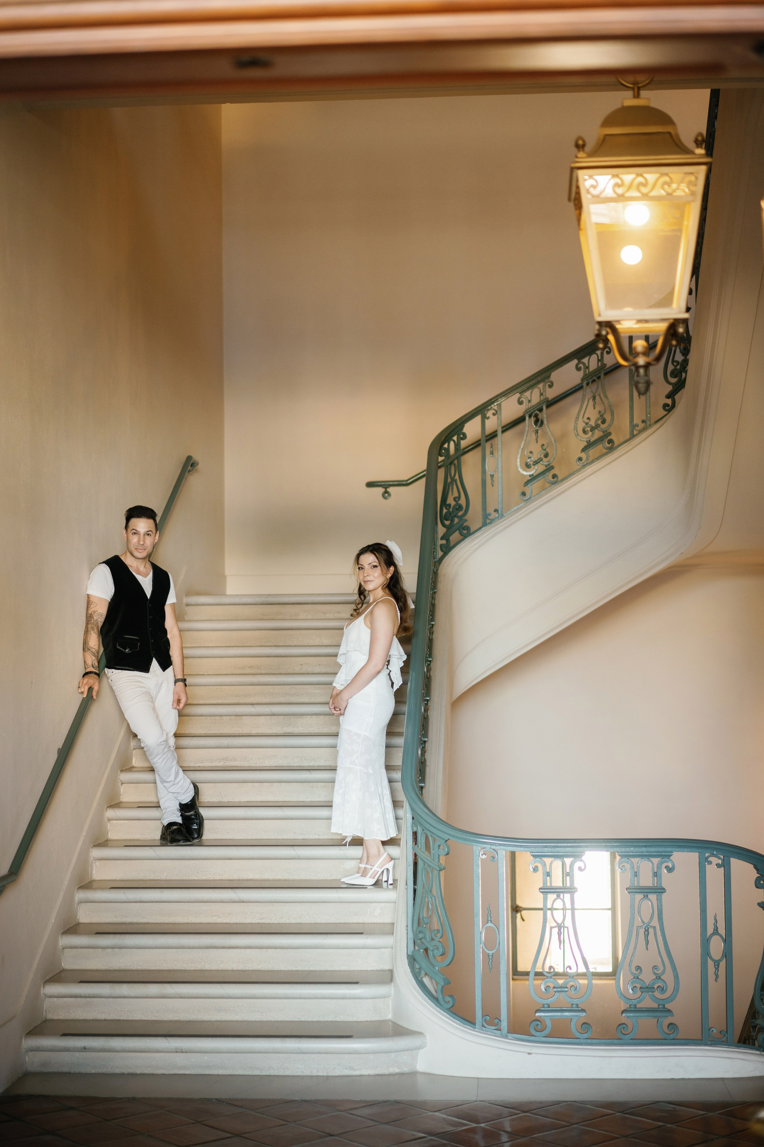 Pasadena City Hall Engagement Photoshoot, California. Wedding Photography & Videography Team in California, Los Angeles, San Francisco, San Diego and Travel