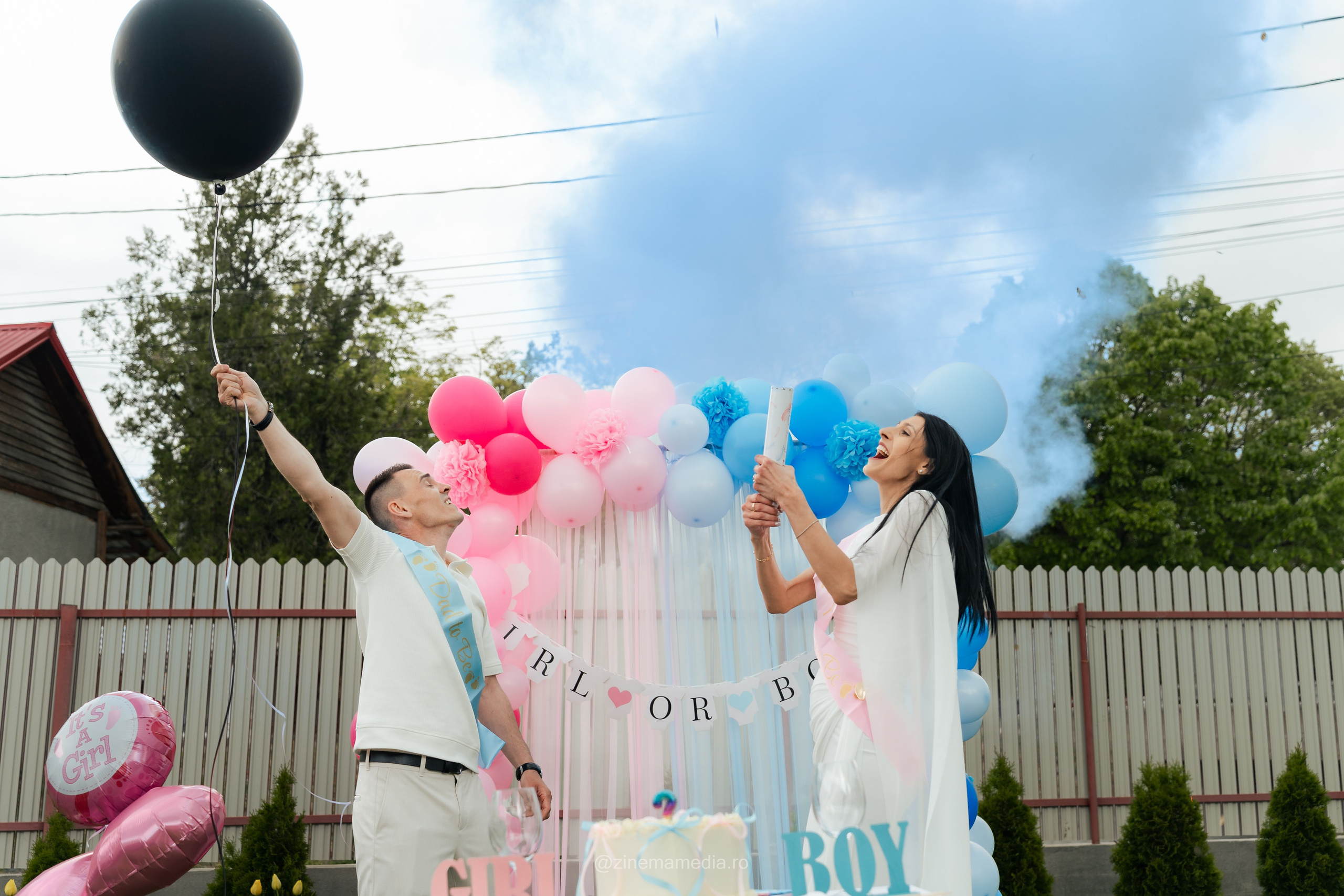 ALINA and IONUT — GENDER REVEAL. Z I N E M A