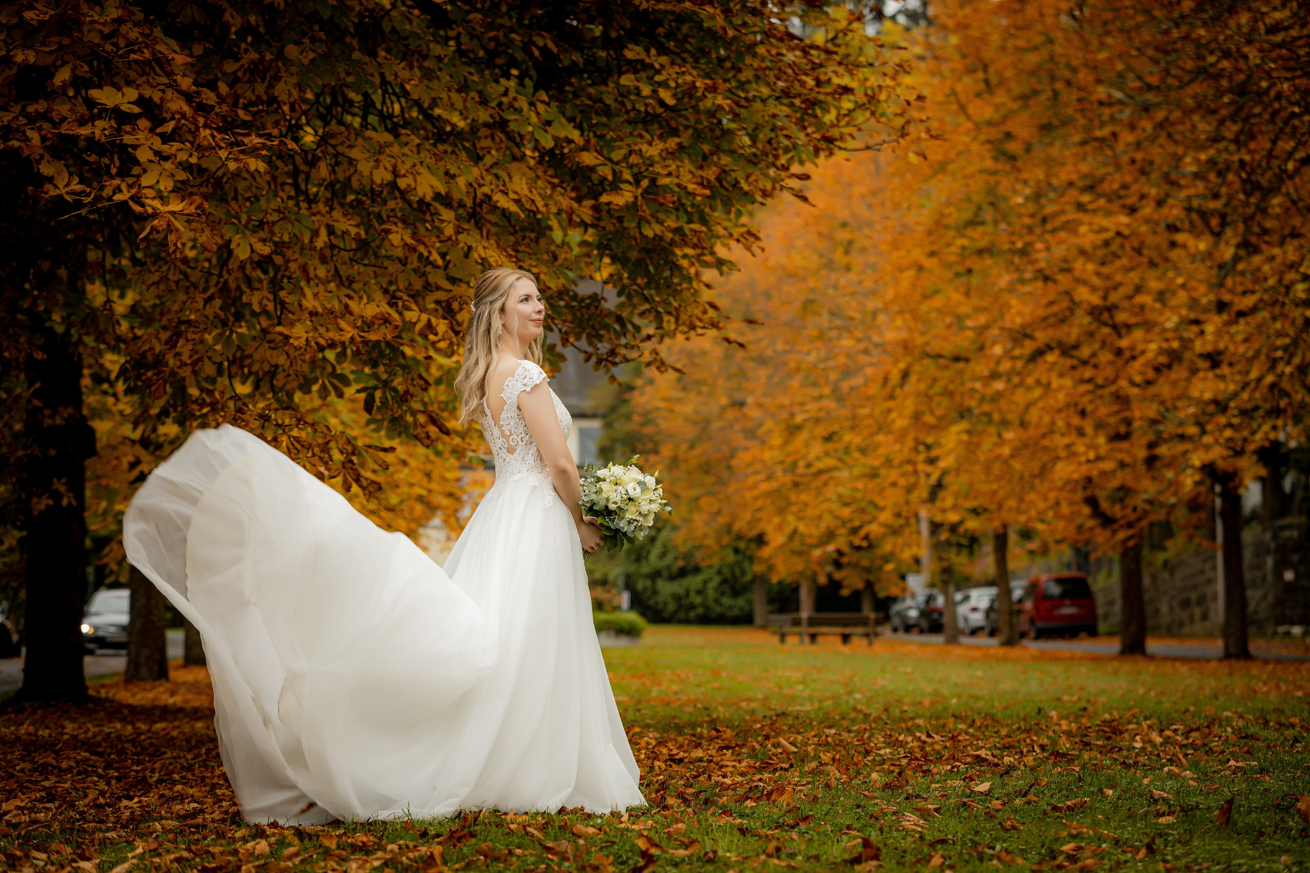 Herbstliche Hochzeit. Фотограф в Германии — Михаэль Барон