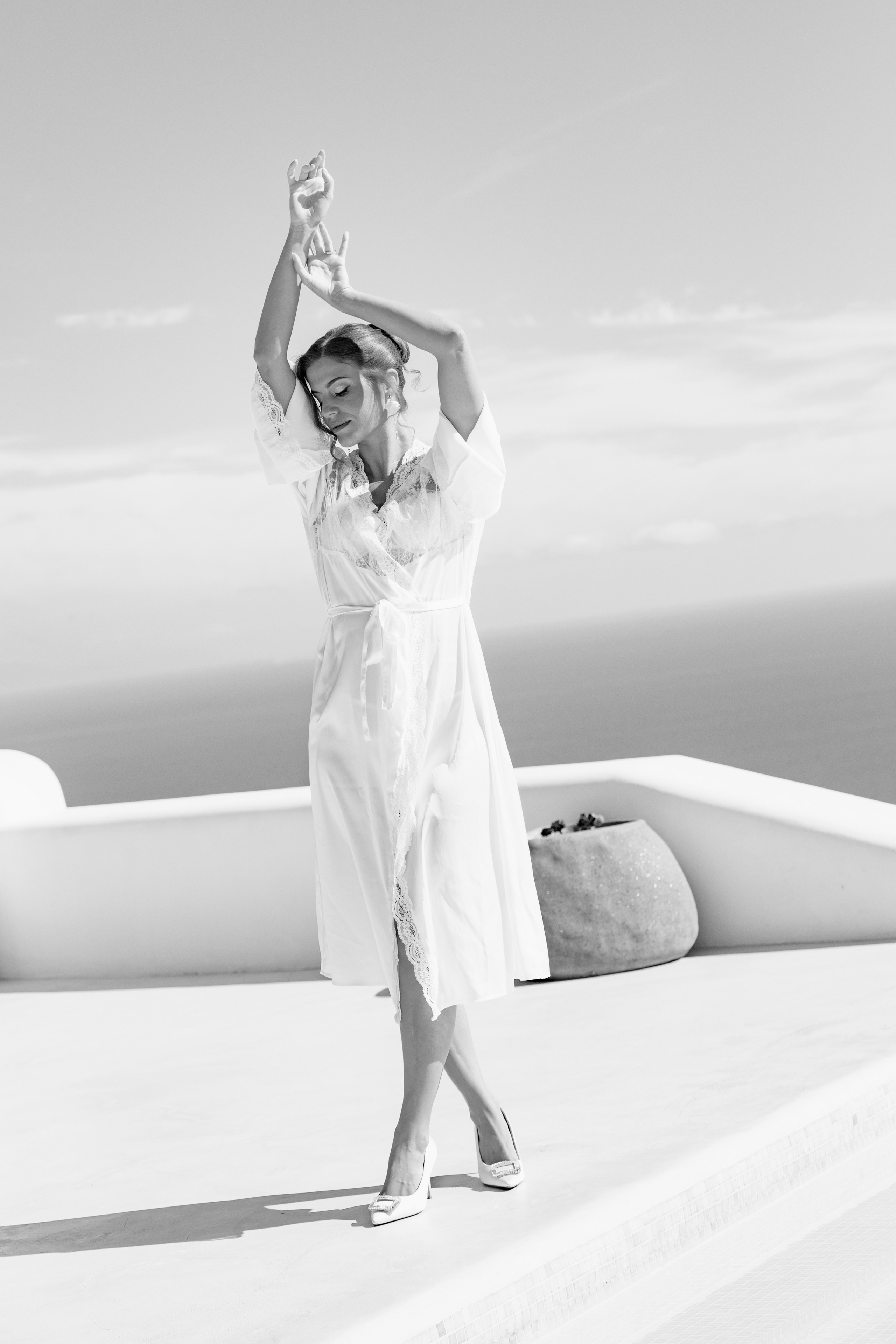 David & Serena. Santorini, GR. Timeless Wedding & Events Photography. Based in London, working across Europe