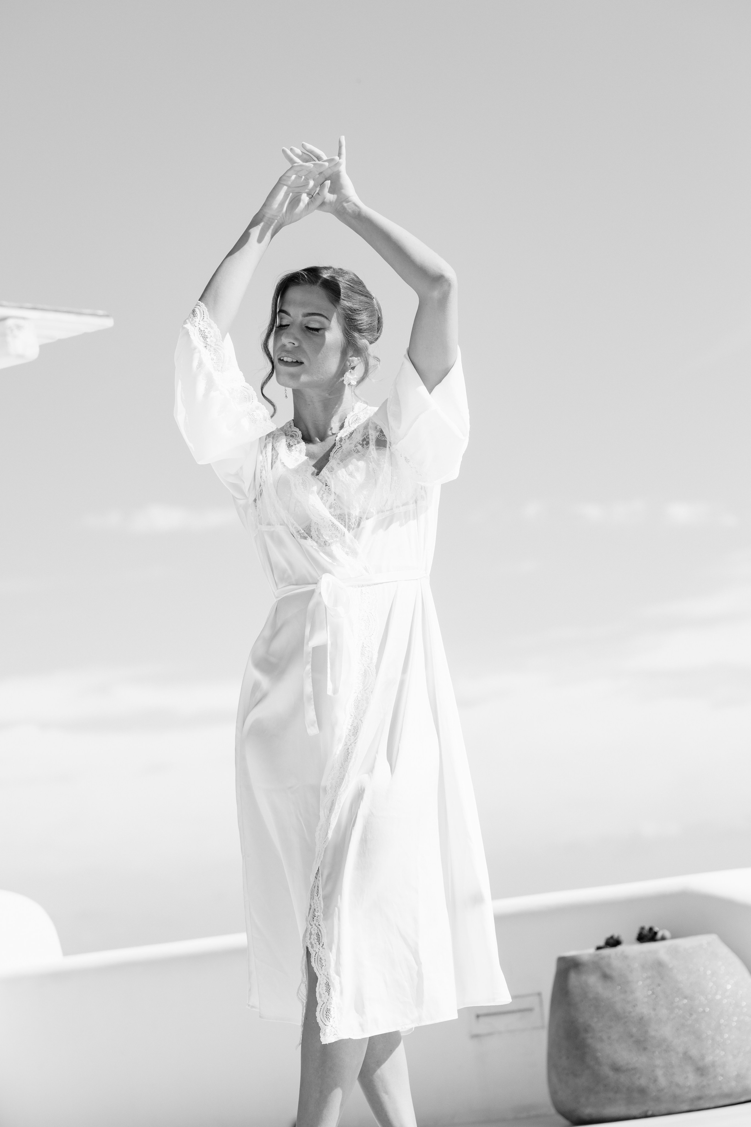 David & Serena. Santorini, GR. Timeless Wedding & Events Photography. Based in London, working across Europe