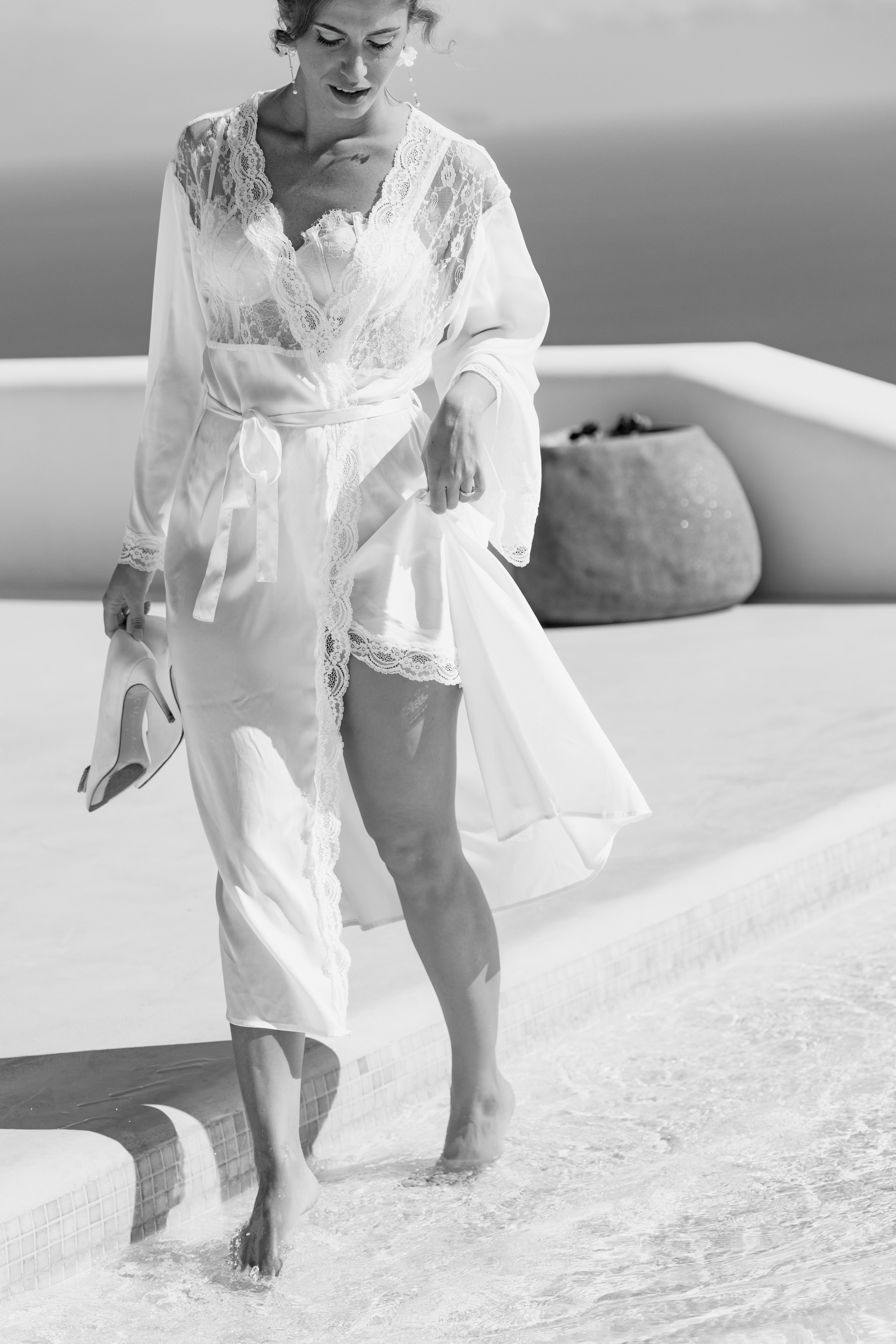 David & Serena. Santorini, GR. Timeless Wedding & Events Photography. Based in London, working across Europe