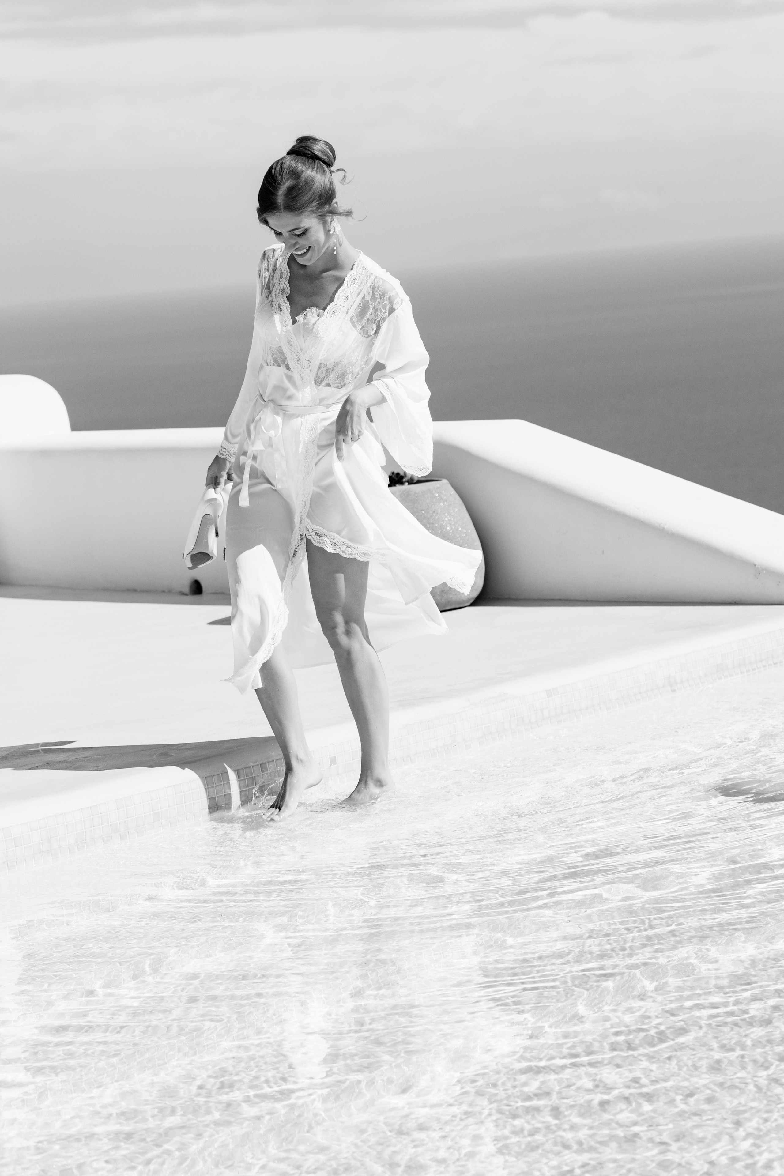 David & Serena. Santorini, GR. Timeless Wedding & Events Photography. Based in London, working across Europe