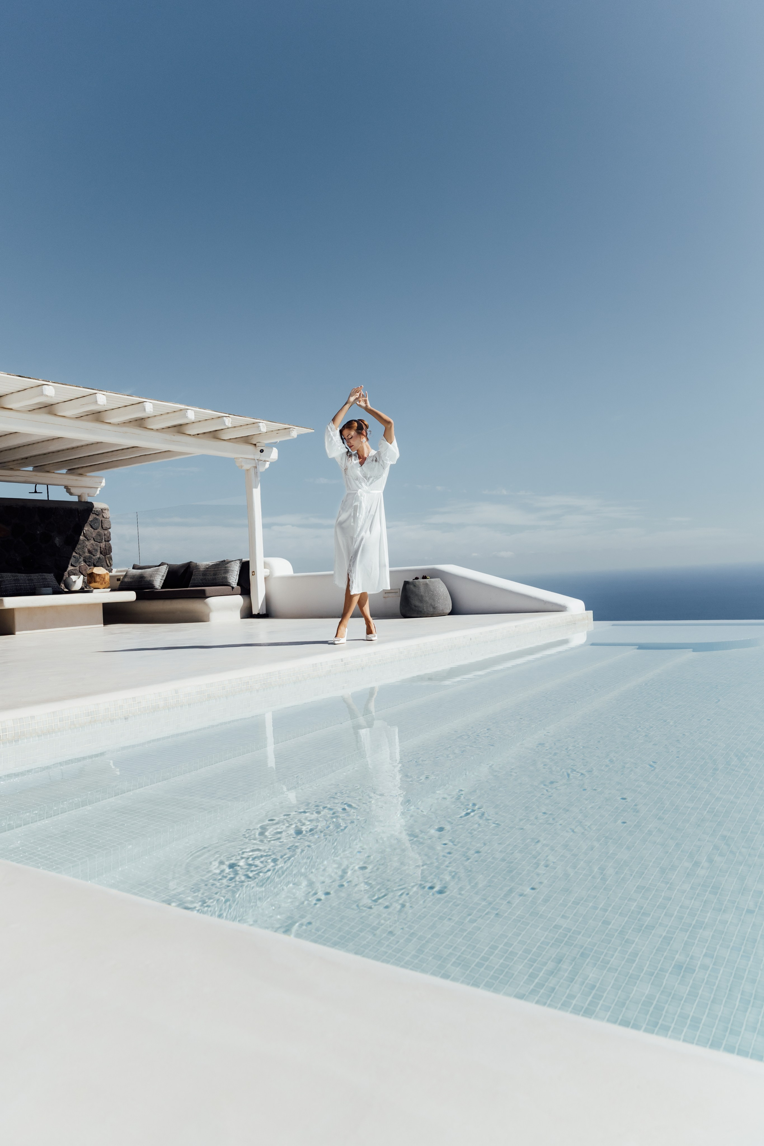 David & Serena. Santorini, GR. Timeless Wedding & Events Photography. Based in London, working across Europe