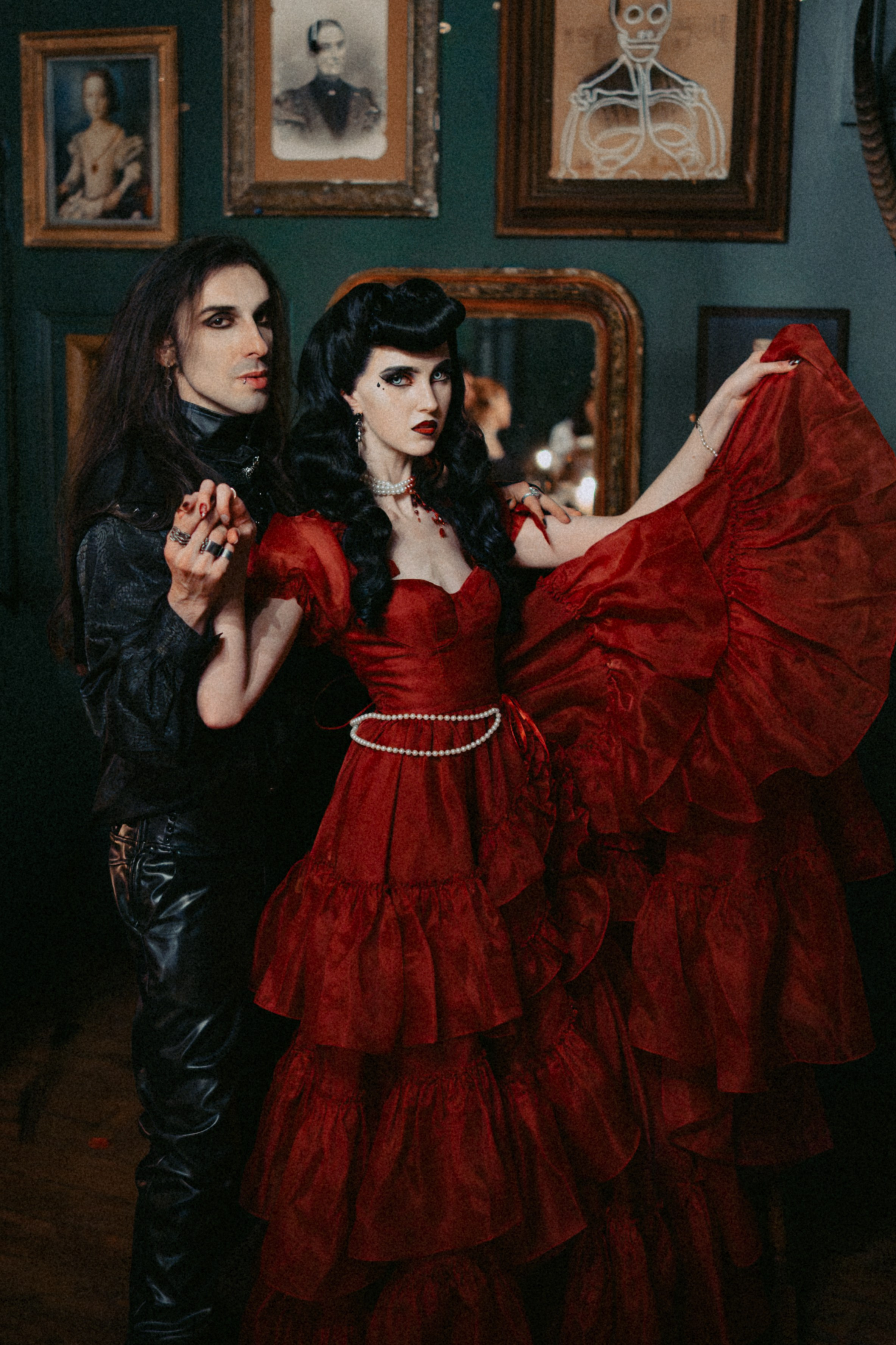 Vampire’s Dinner — Halloween Event Photography for “Gathered Realms”. Moth & Moss Photography