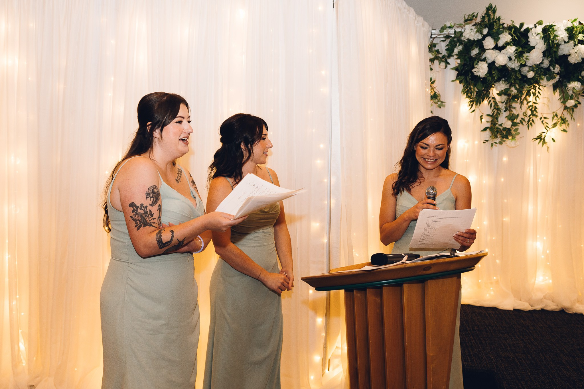 Wedding in a Bragg Creek, Alberta