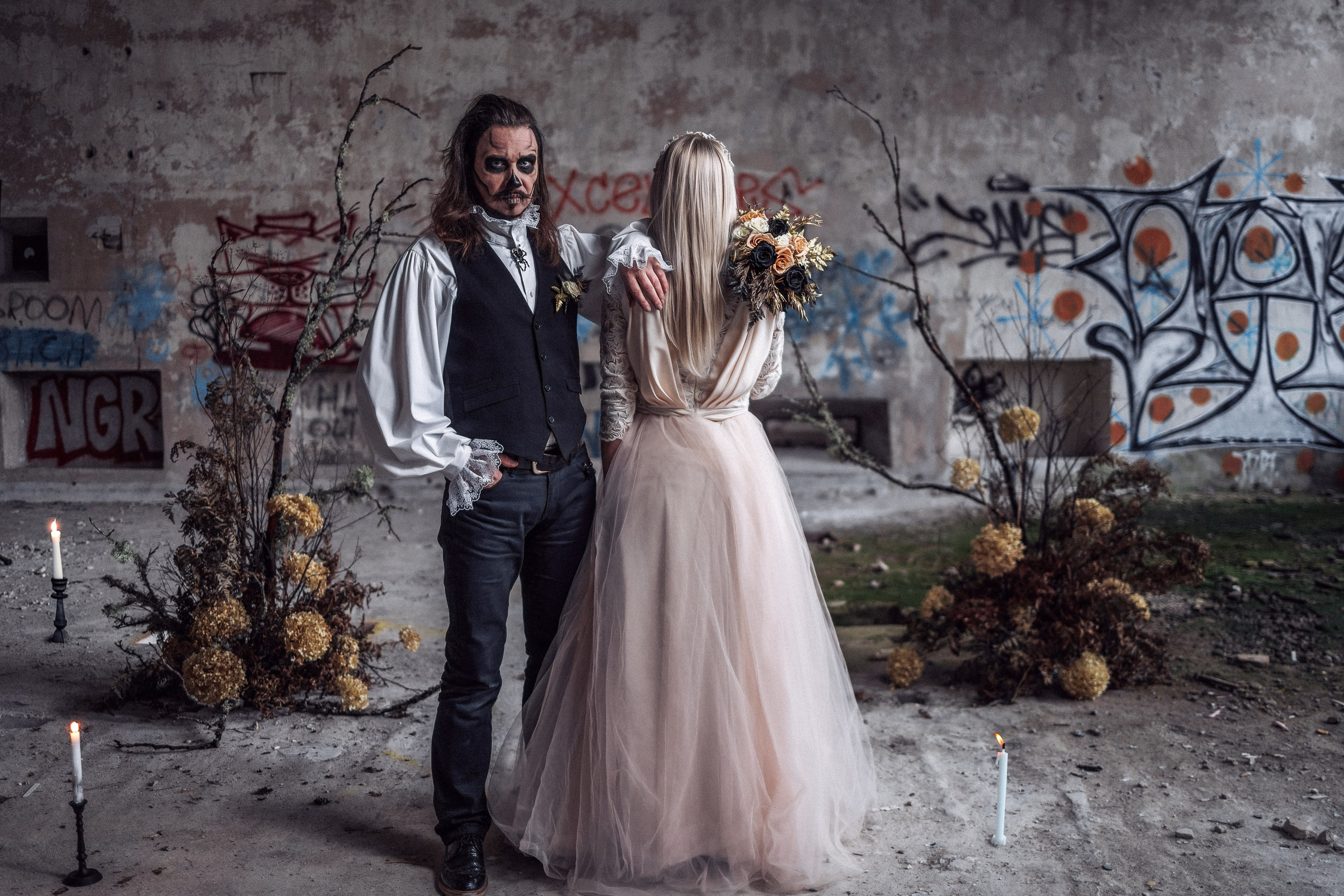 Couple Halloween 22.10.2023. Portree- ja perefotograaf Anton Hansen Tallinnas, Eestis