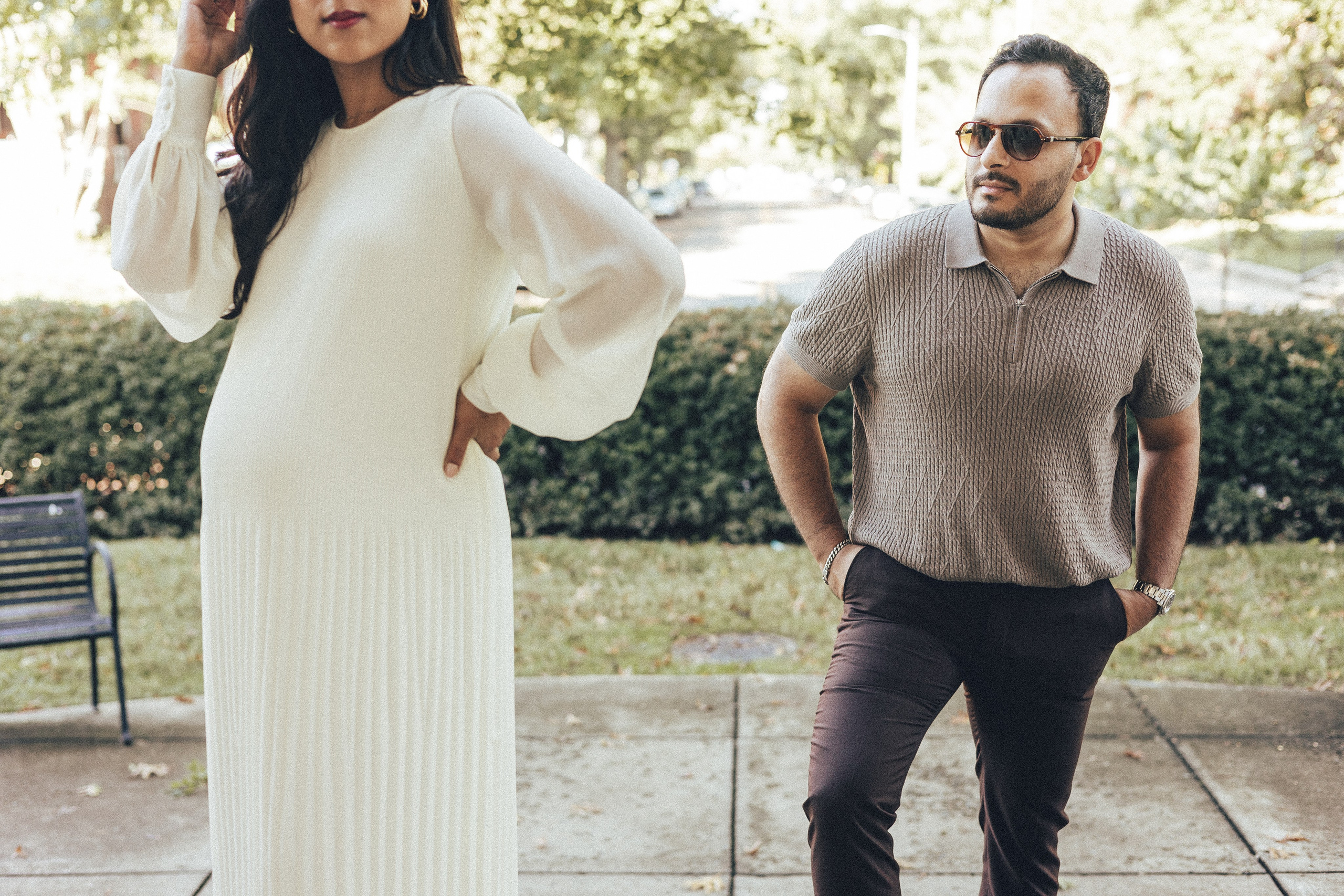 Baby Rahman Announcement. Sara Eulalia | Virginia Photographer