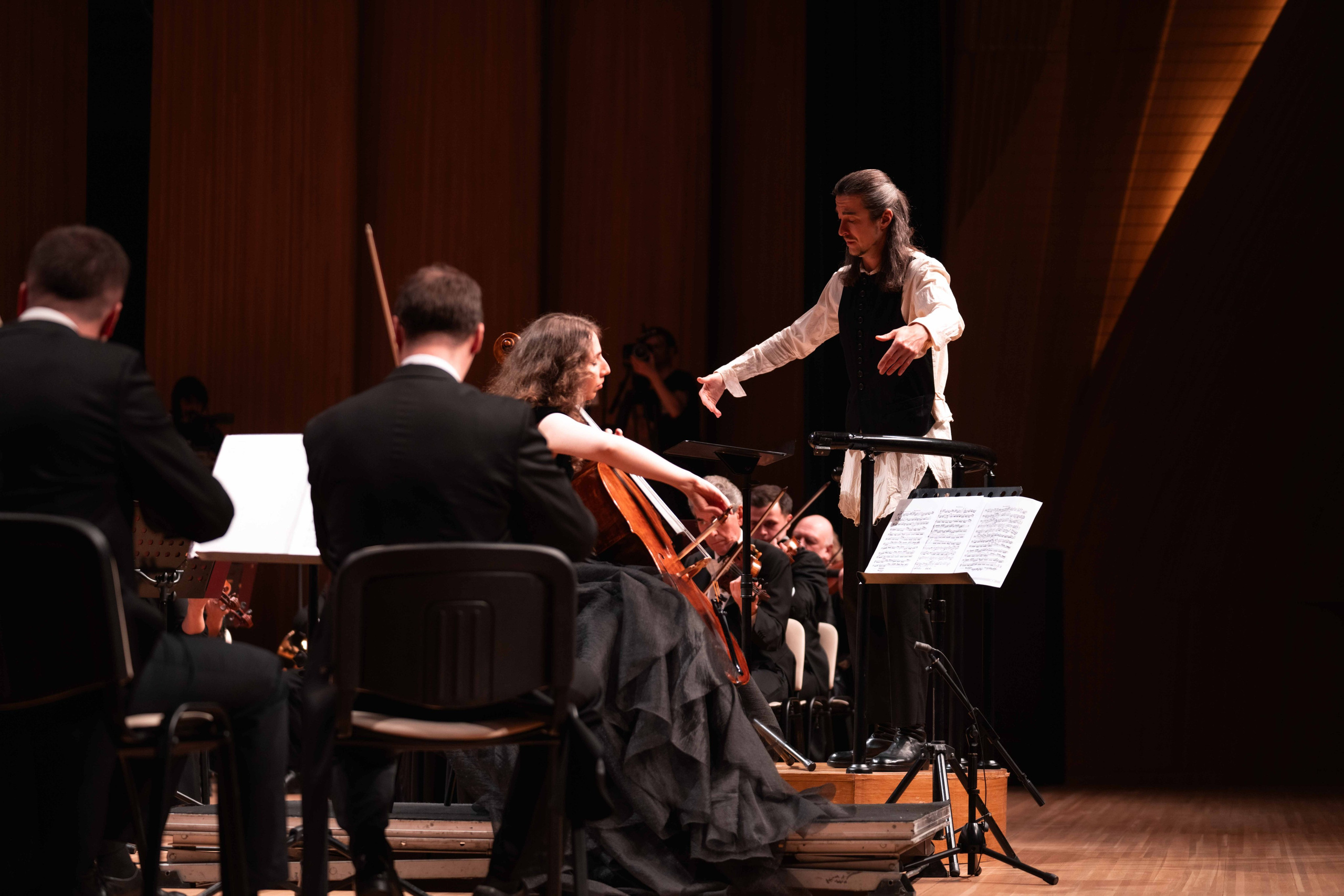 The Tchaikovsky Academic Grand Symphony Orchestra in Baku. Wedding&Event photographer Ismail Rzayev in Baku