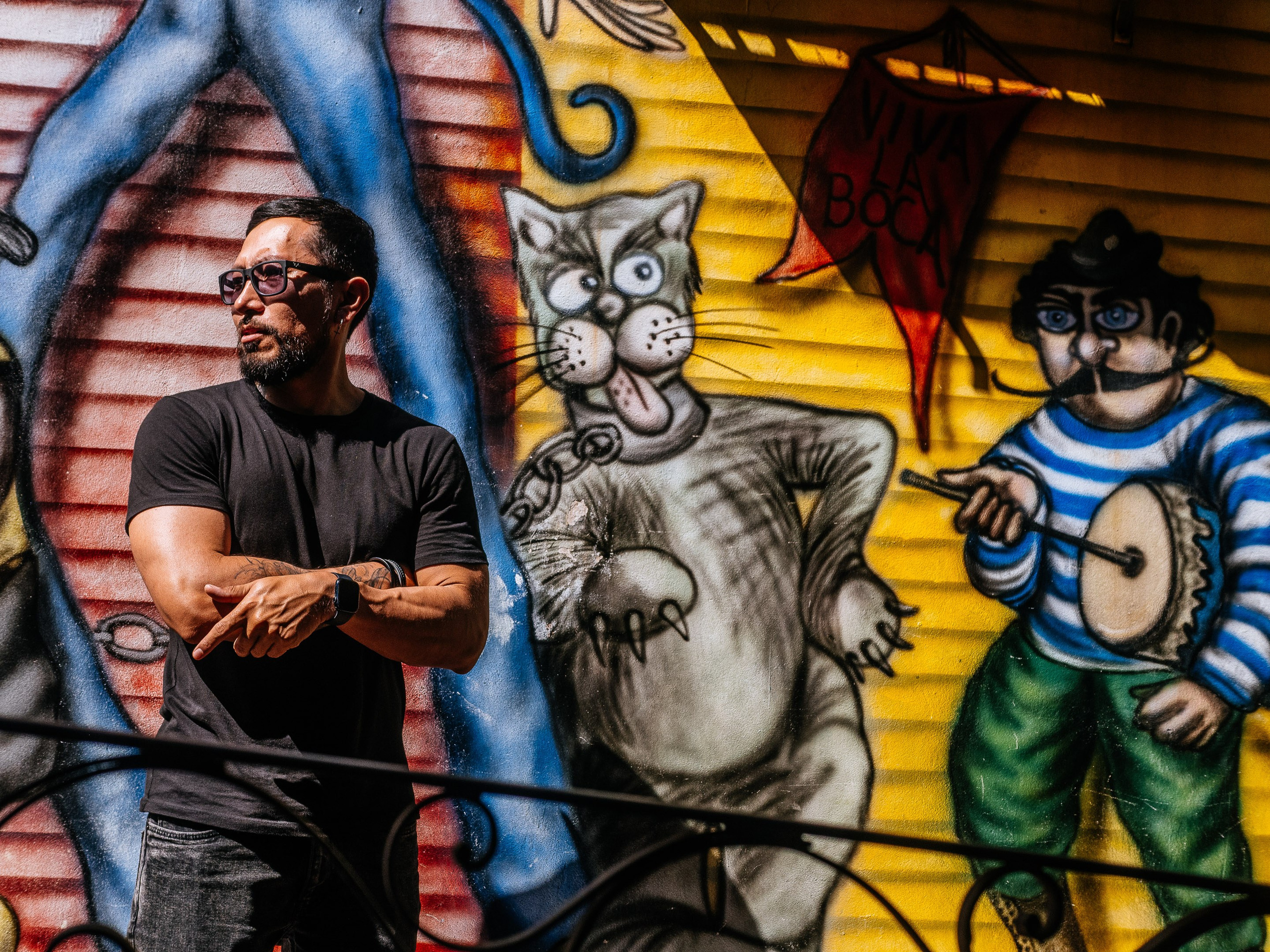 La Boca neighborhood, Buenos Aires, Argentina. Federico Borobio, street and documentary photography.