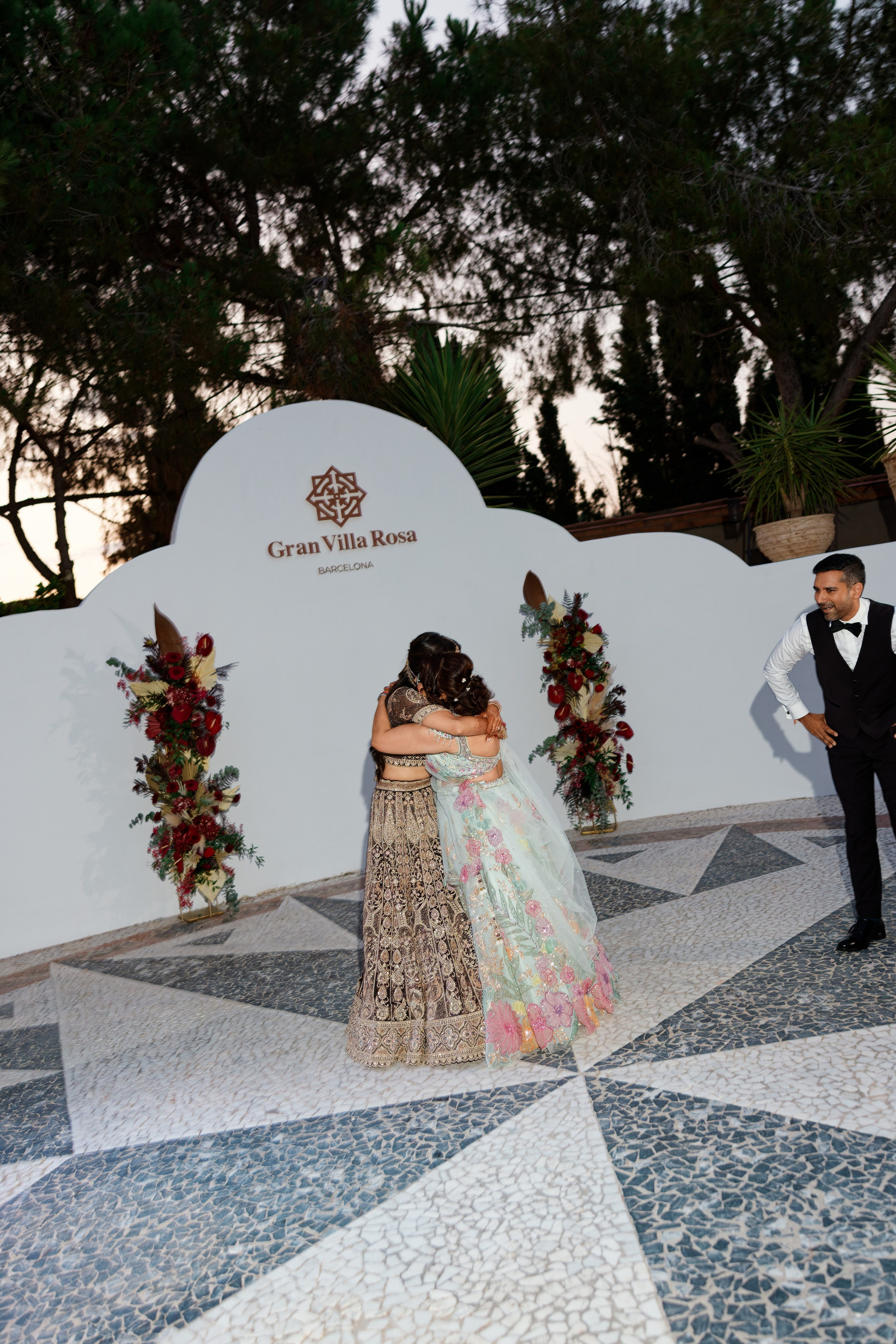 Indian wedding at Gran Villa Rosa, Barcelona