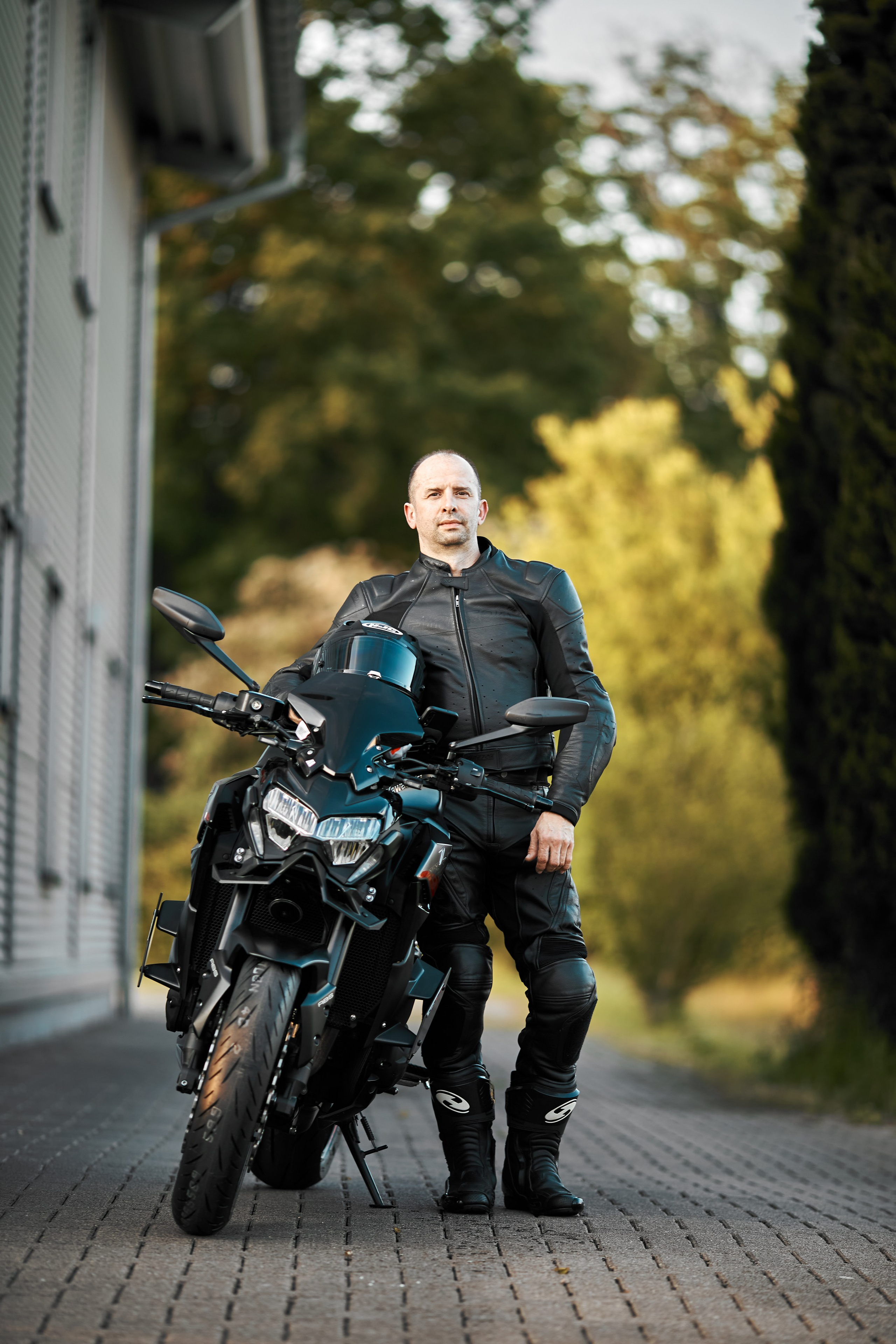 Motorrad-Fotoshooting. Neugeborenen, Kinder, Familie Fotografin Oberhausen NRW Marina Lykov