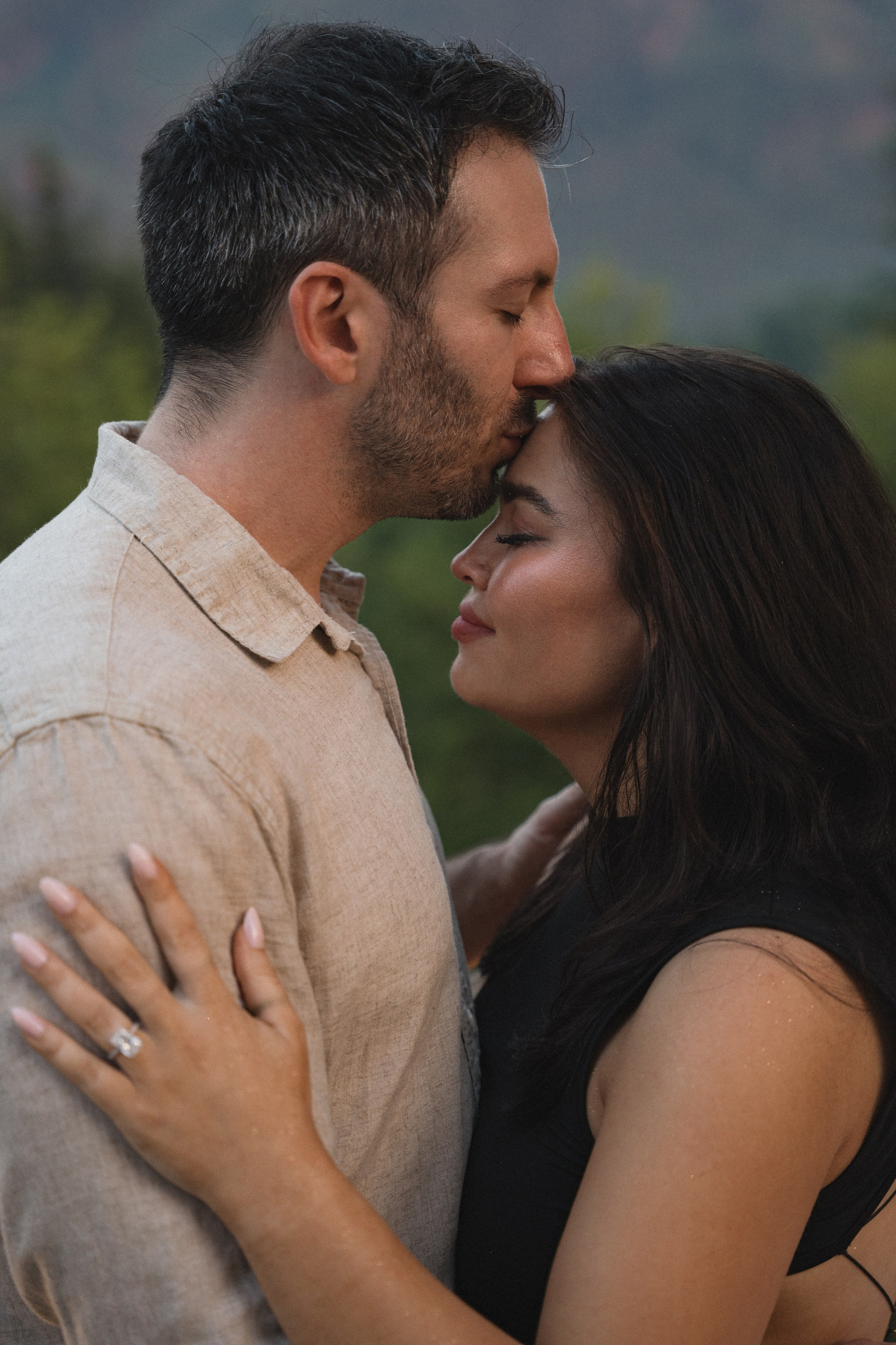 Blaine and Anya proposal. Photographer in Washington Sophia D