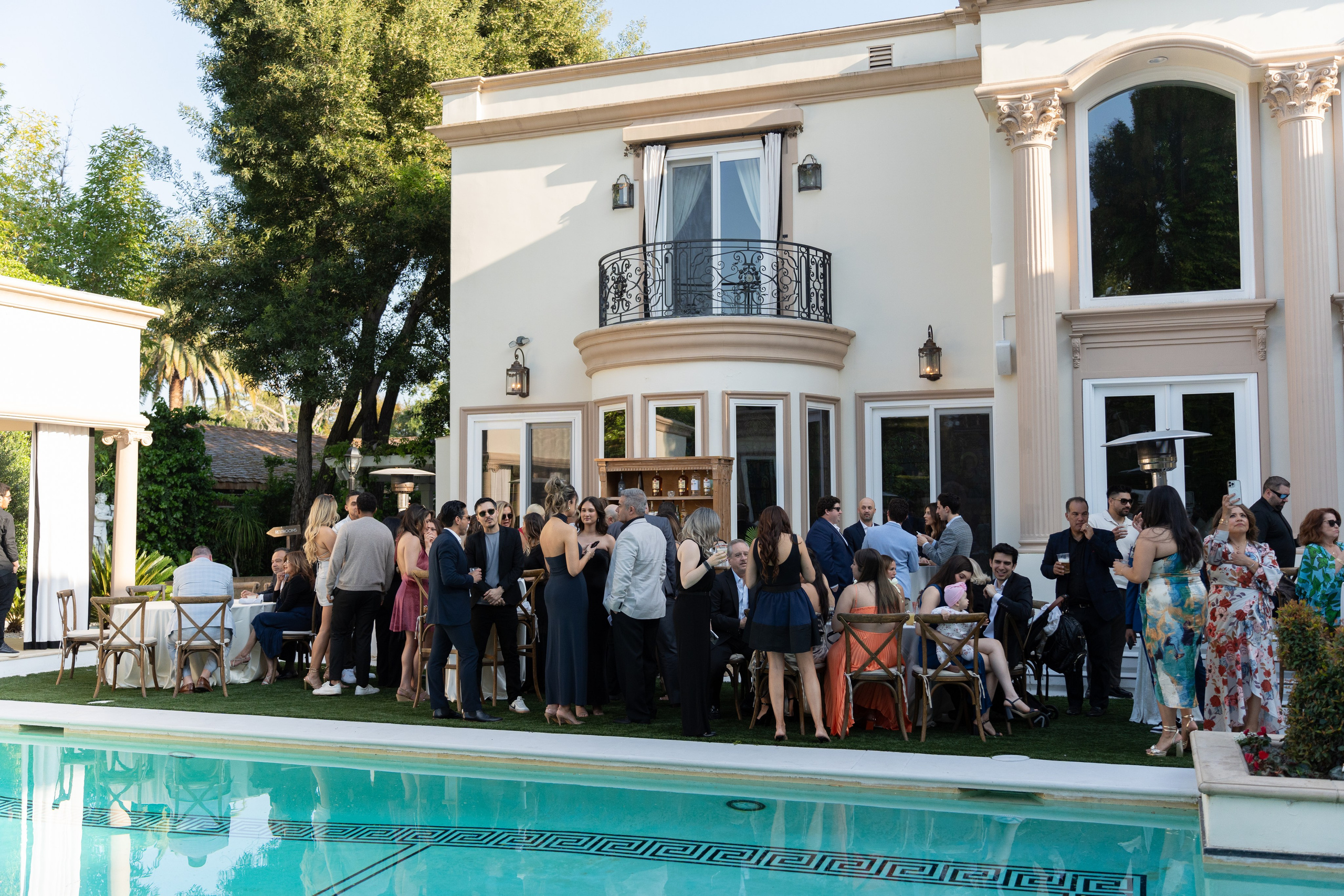 Engagement party in Los Angeles. Cinematic Wedding & Elopement Photography in Los Angeles | Inspired by Indie Film & Real Life