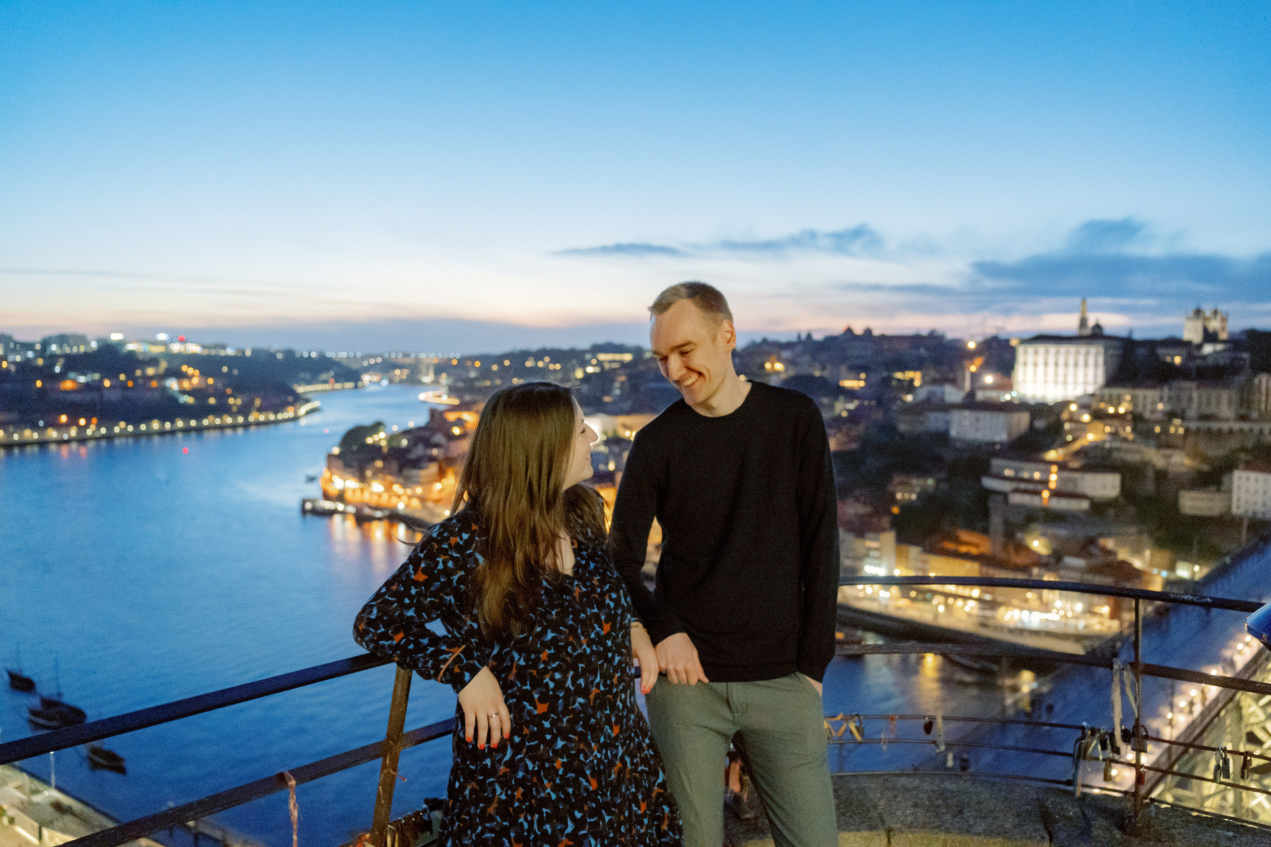 Кэролайн и Марвин в Порту и Вила-Нова-ди-Гая. Фотограф и видеограф в Португалии