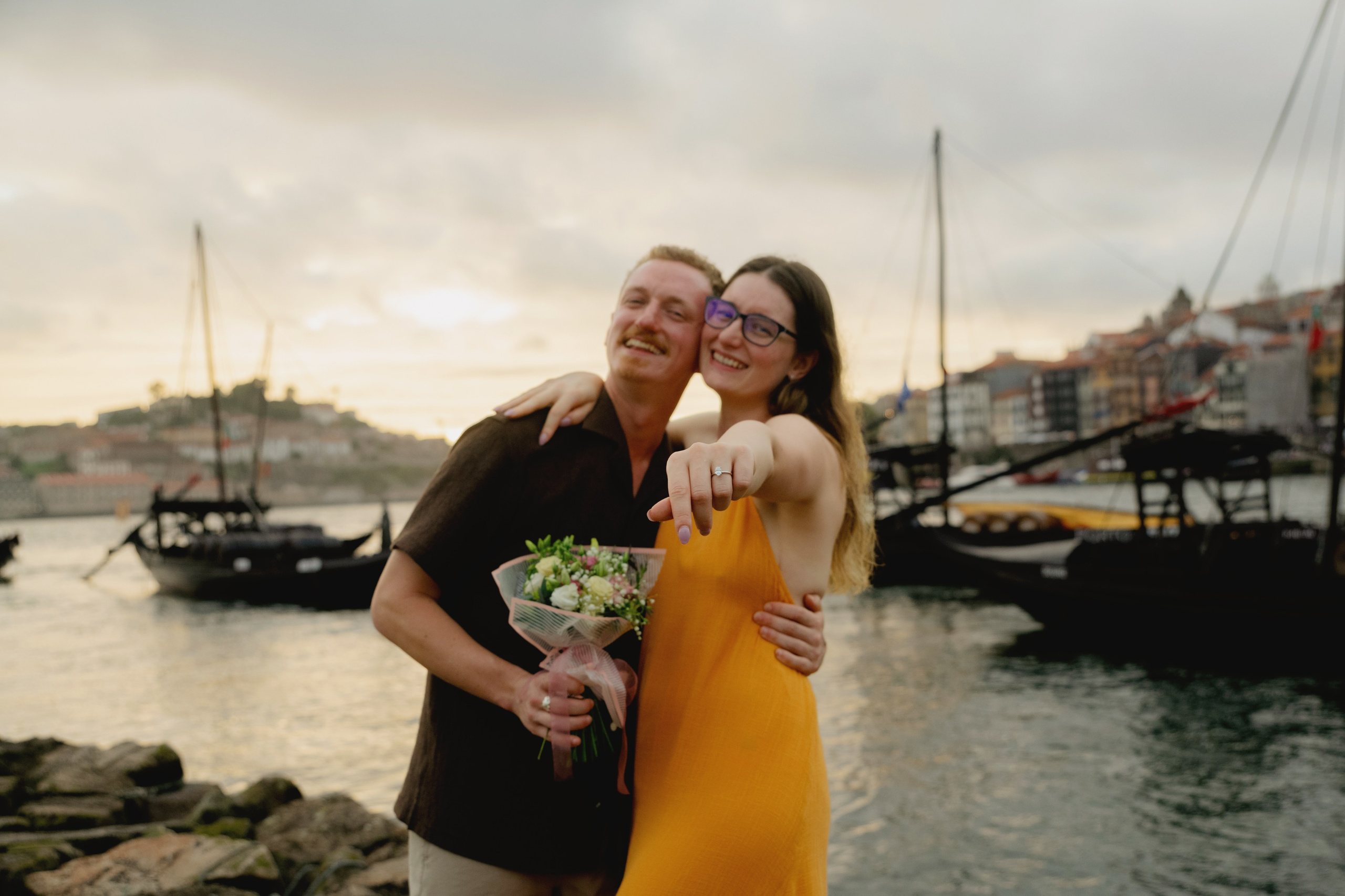 STEPHANIE and MICHAEL. Porto. Anastasiia Antoniuk portrait, family and couple photographer, Portugal