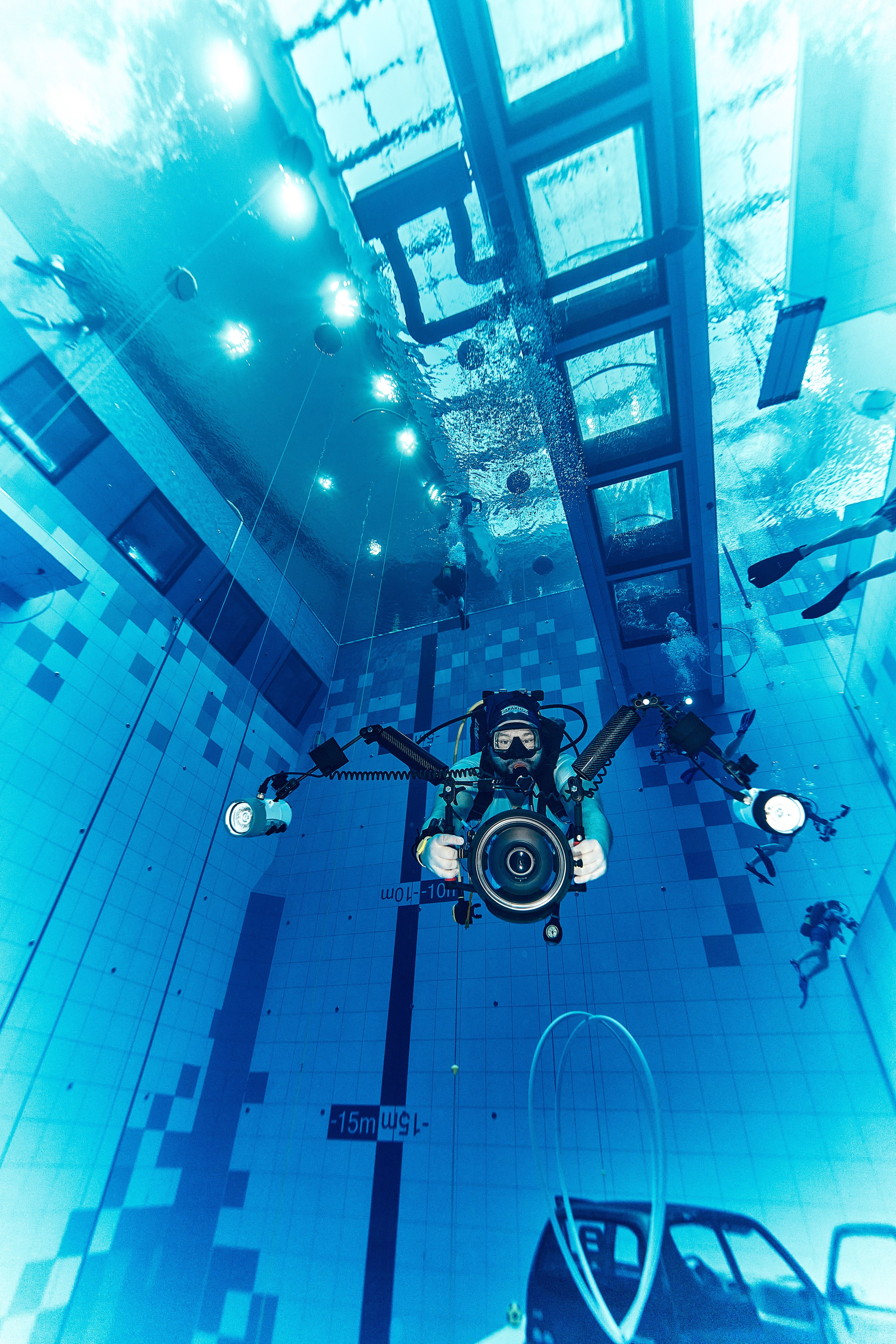 Fotoweekend w Deepspot - fotorelacja z najgłębszego basenu w Europie. Andriej Szypilow - Fotografia & Wideografia