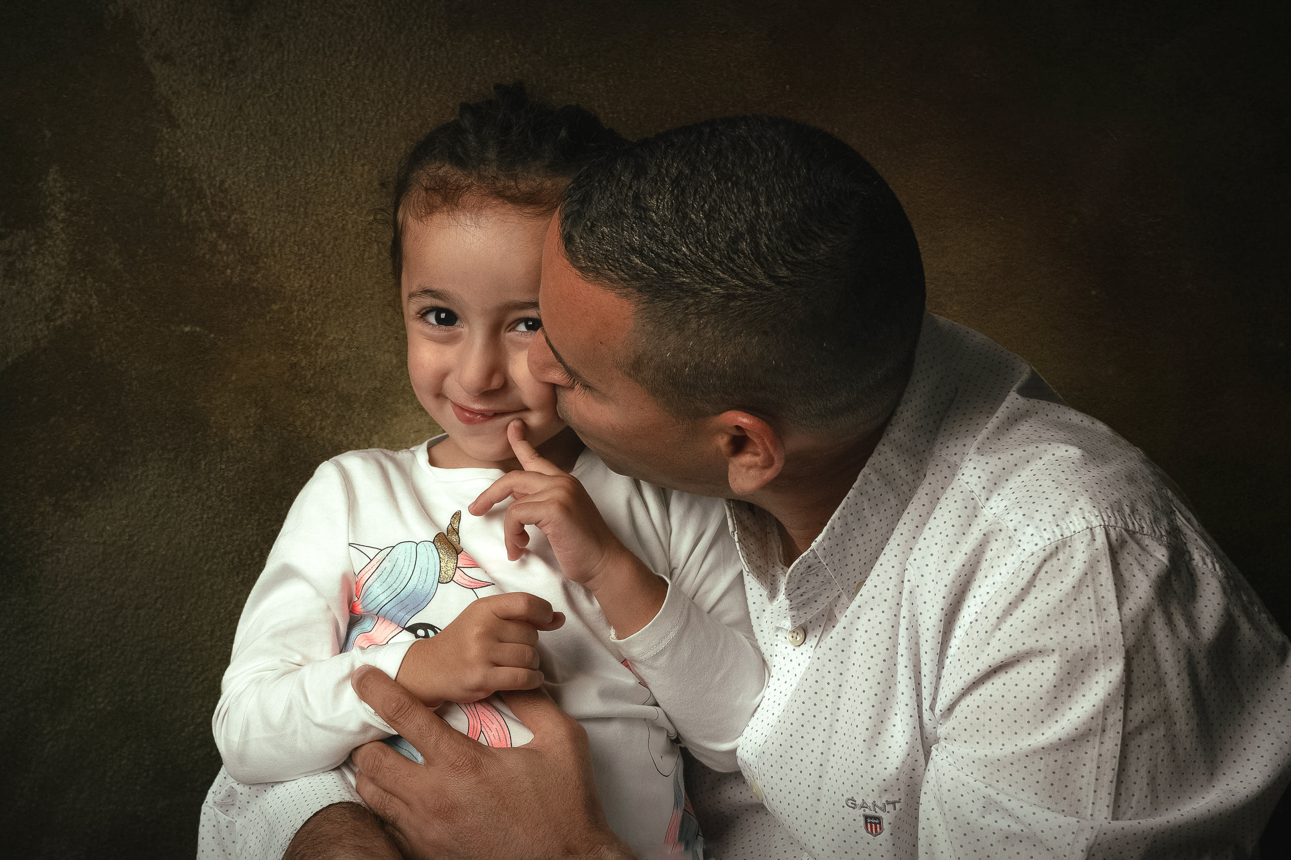 Father & daughter. Andrey Pochernin portrait and fine art photography. Андрей Почернин
