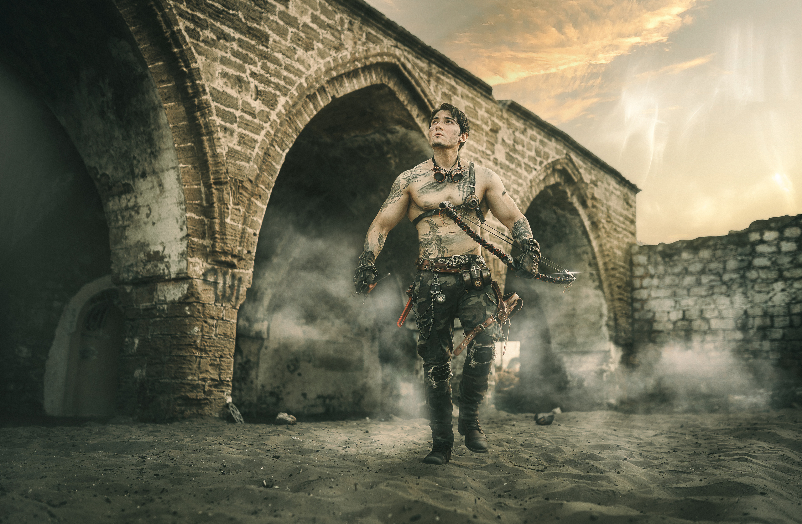 Apocalypse now (2 parts). Andrey Pochernin portrait and fine art photography. Андрей Почернин