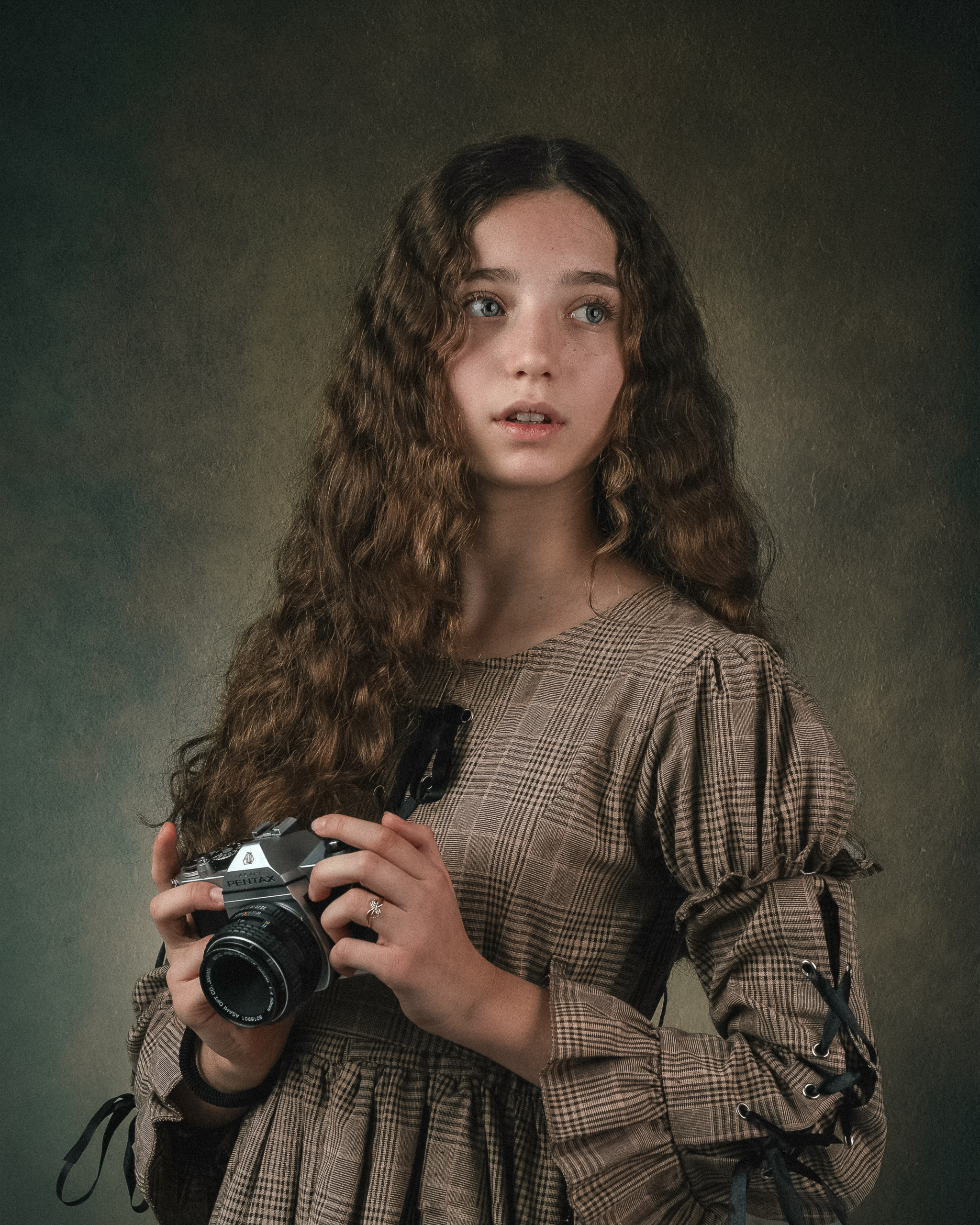 Father & daughter. Andrey Pochernin portrait and fine art photography. Андрей Почернин