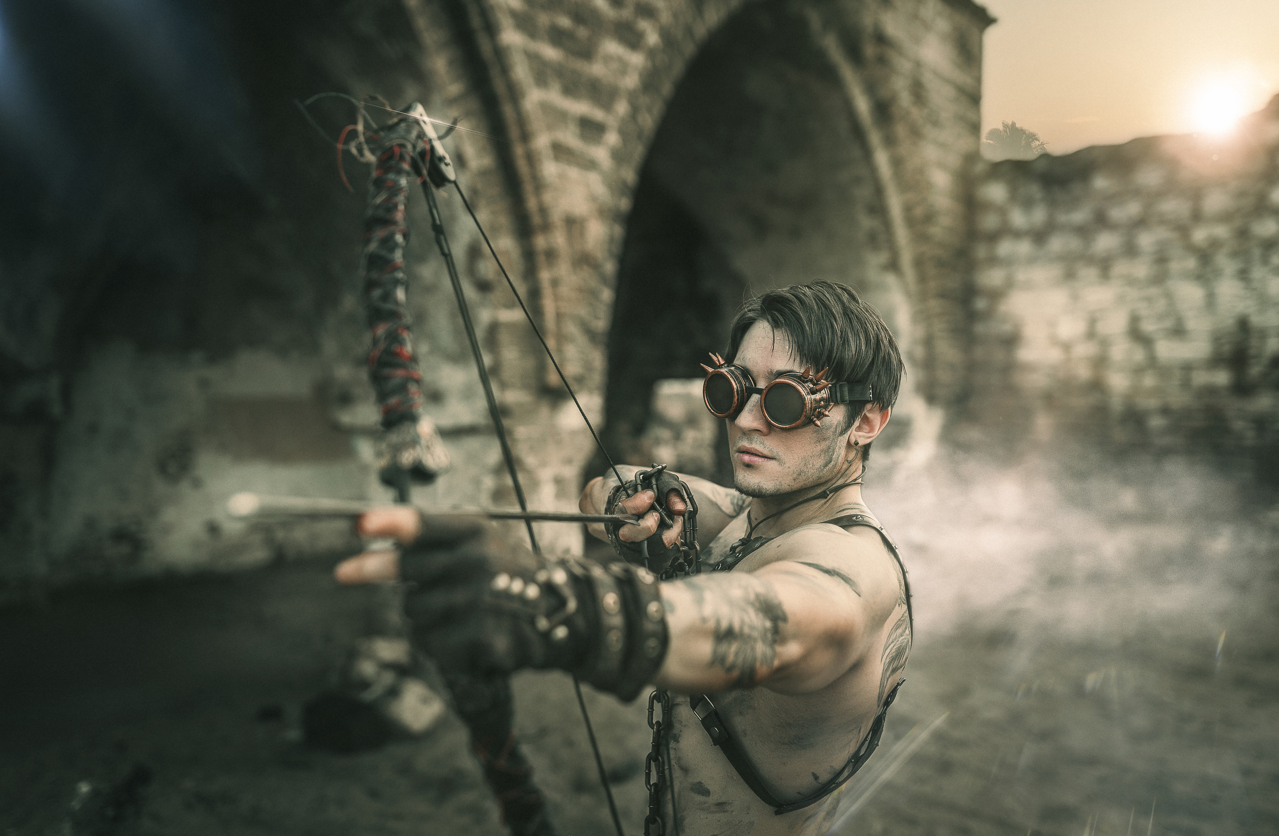 Apocalypse now (2 parts). Andrey Pochernin portrait and fine art photography. Андрей Почернин