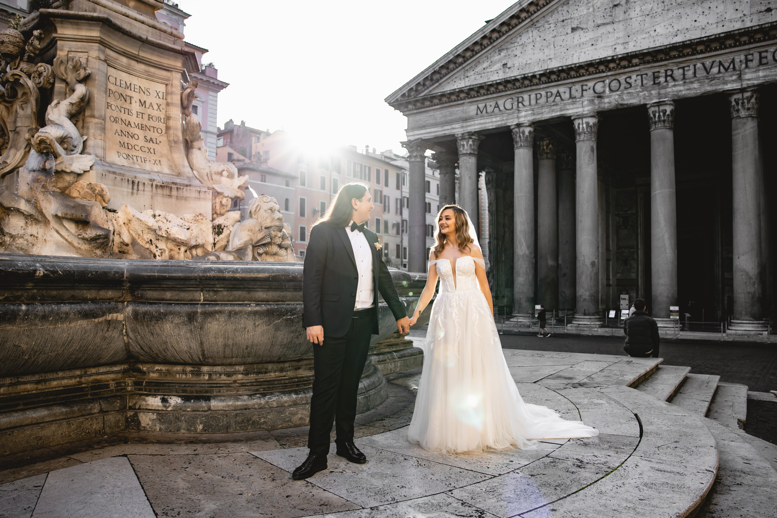 Wedding in Roma. Professional wedding photographer in Copenhagen, Denmark — Julia Byron