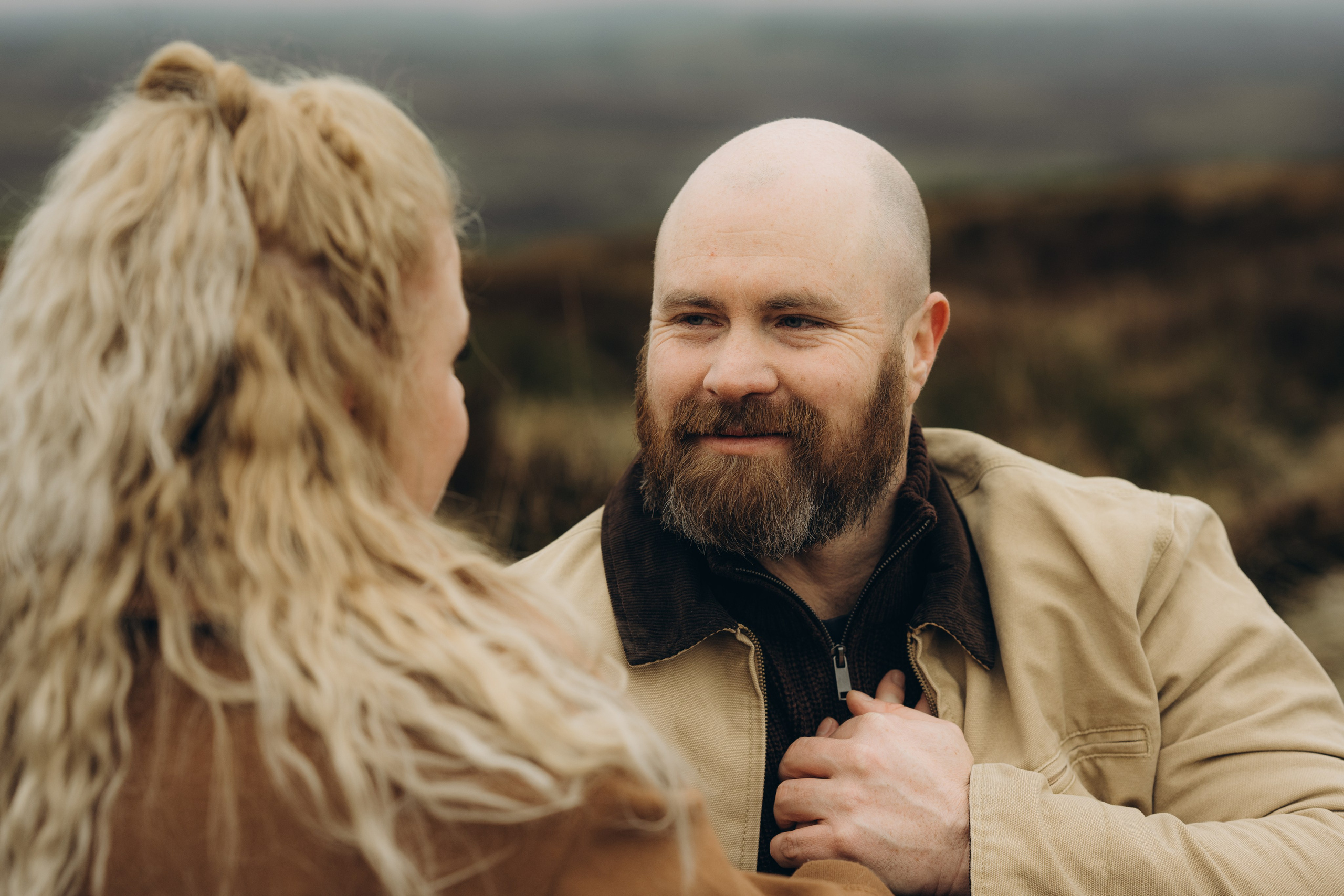 L & C in Peak District. Tania Gandrabur, photographer in West Midlands, England