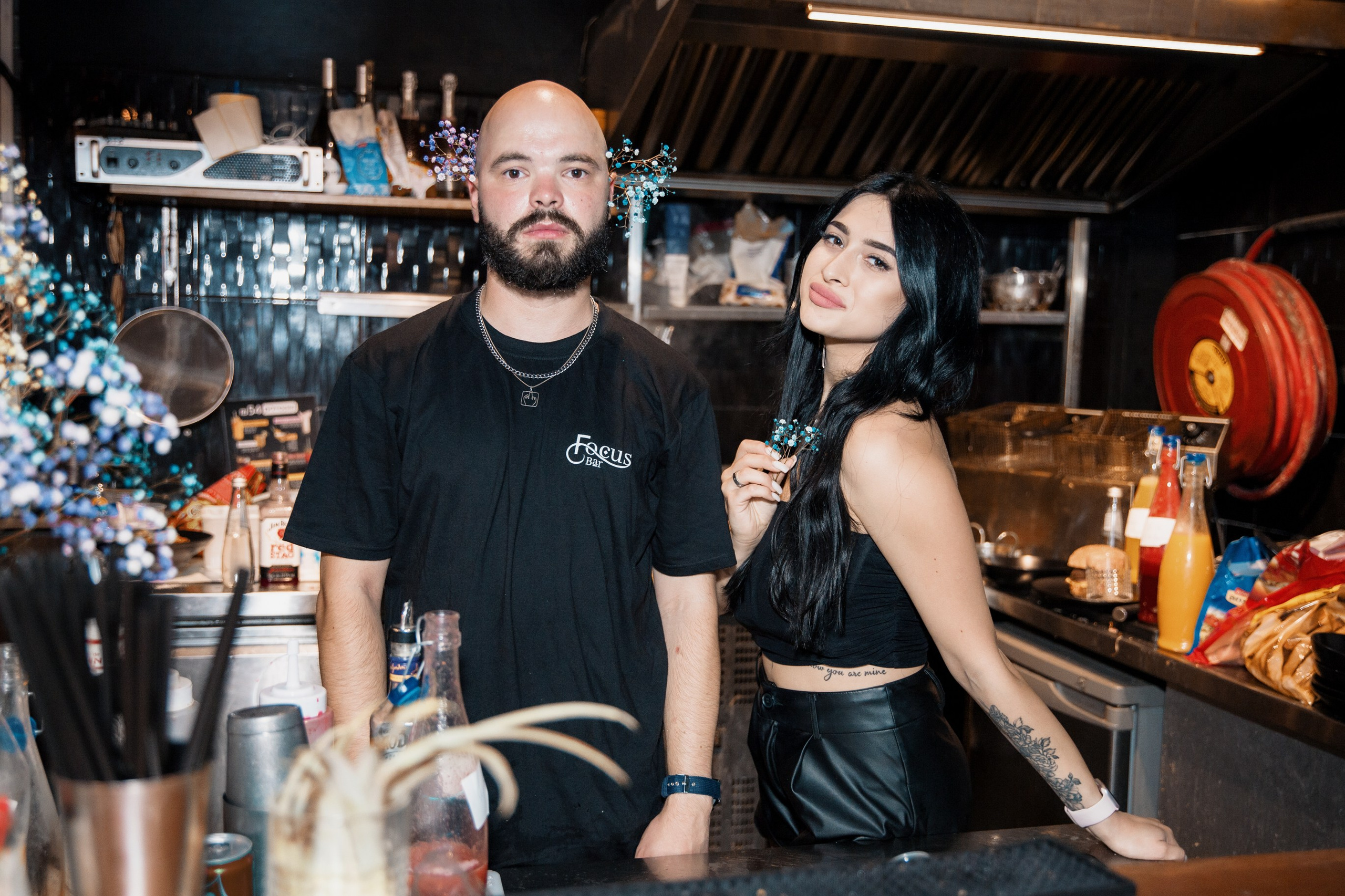 Контентная съемка для бара Focus. Портретный и репортажный фотограф в Израиле Рома Бирман