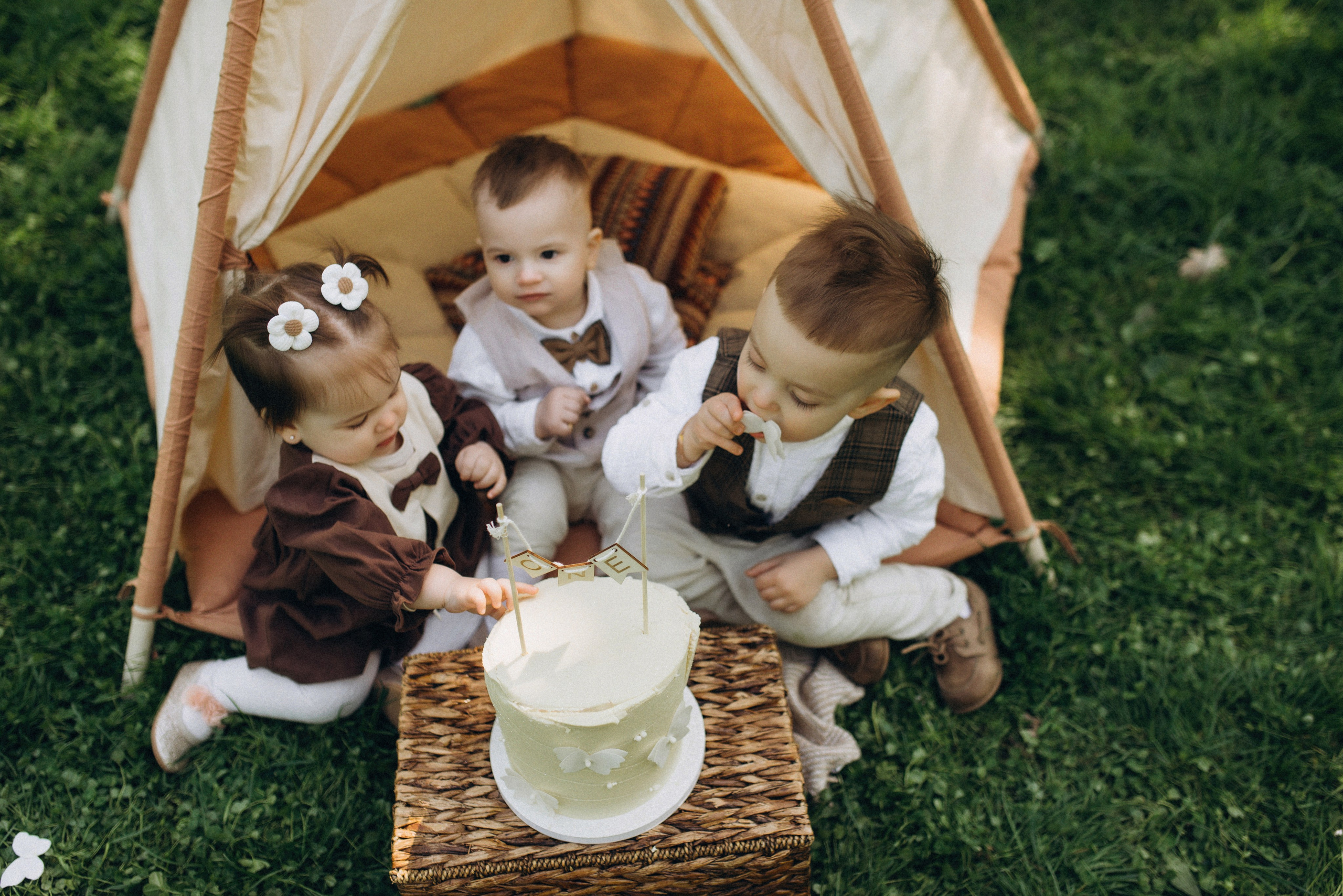 1 YEAR in the park. Семейный фотограф Лейпциг, Германия